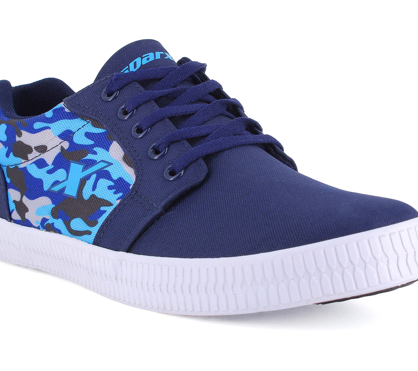 Sparx mens Sneaker (Navy Blue Camouflage_7 UK_SM-725)