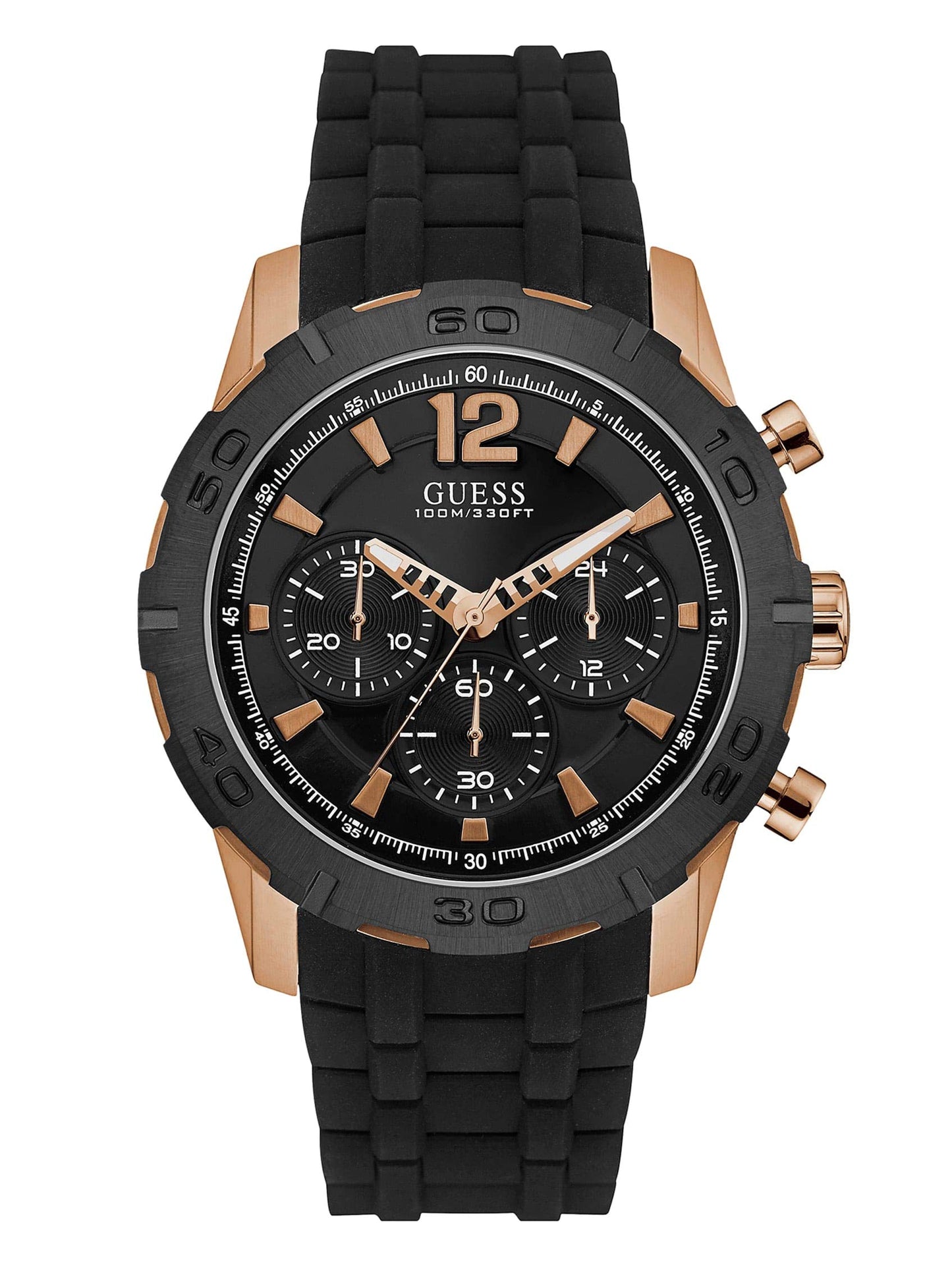 GUESS Analogue Black Dial Men's Watch-U0864G2M