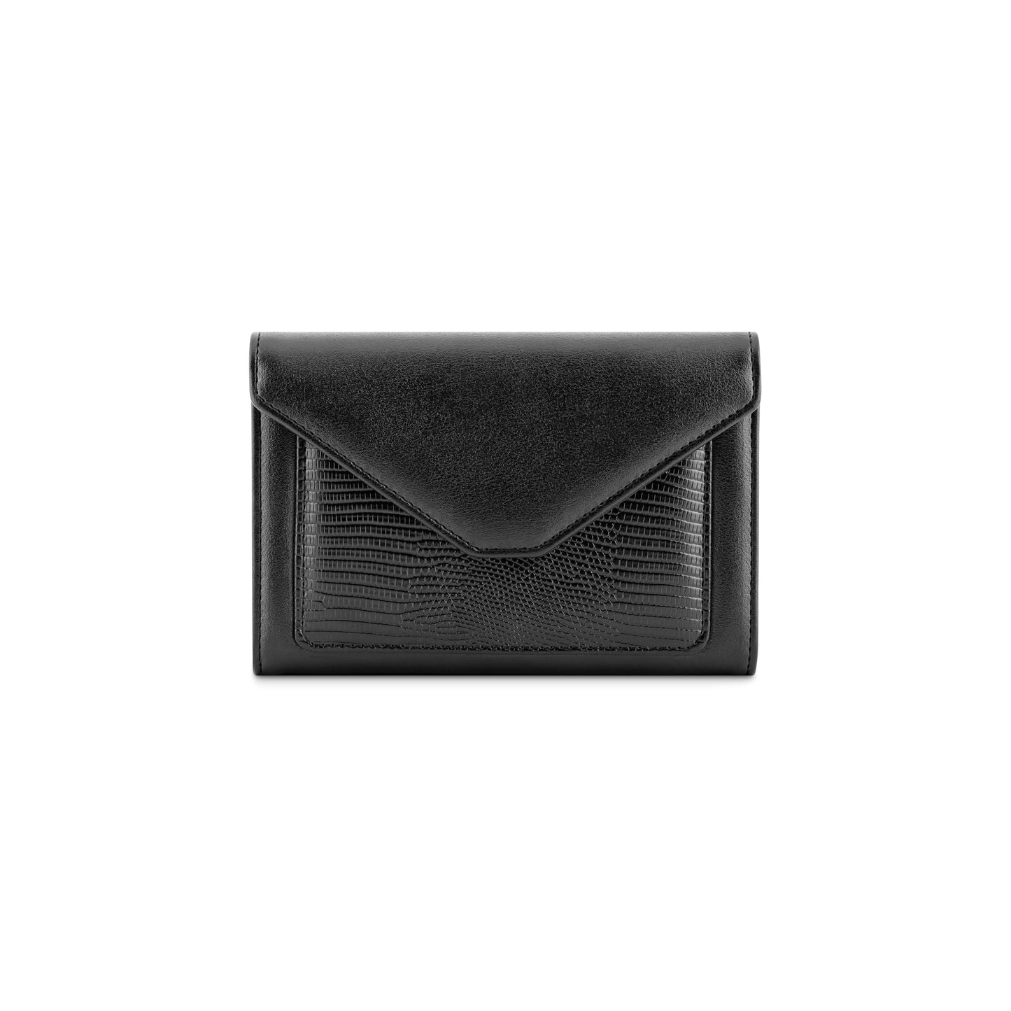 Fastrack Women's Faux Leather Casual Wallet,Black