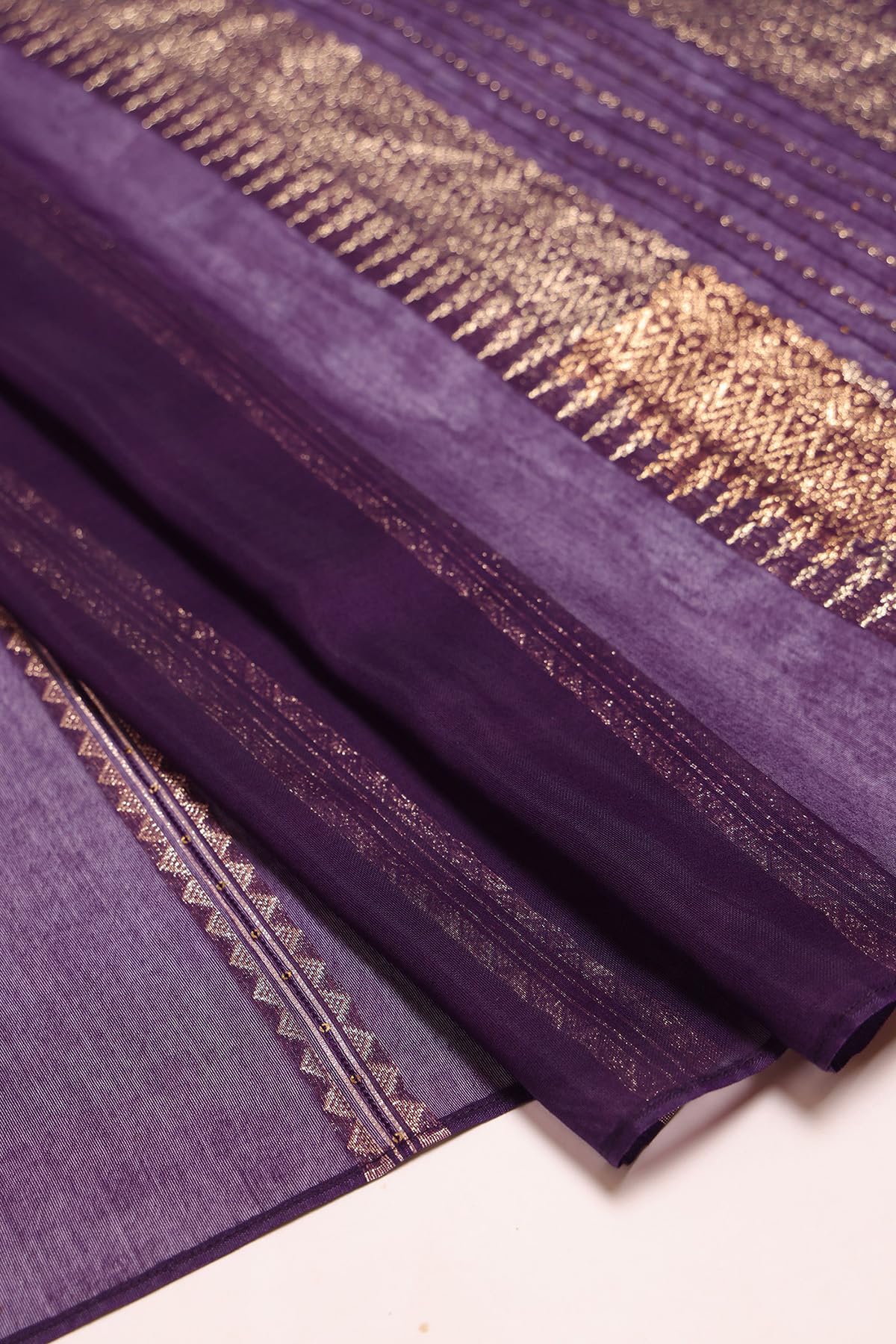 Soch Womens Purple Dola Silk Embroidered Suit Set With Thread Work