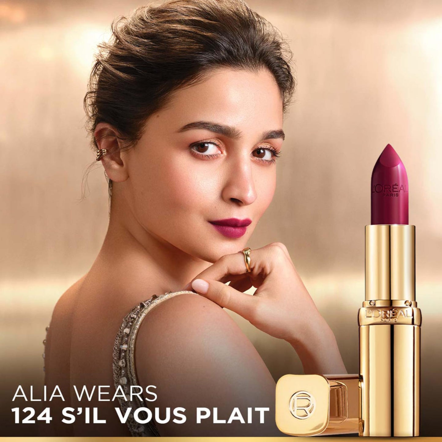 L’Oréal Paris Color Riche Satin Lipstick- 570 Worth It Intense, 4.5 gm