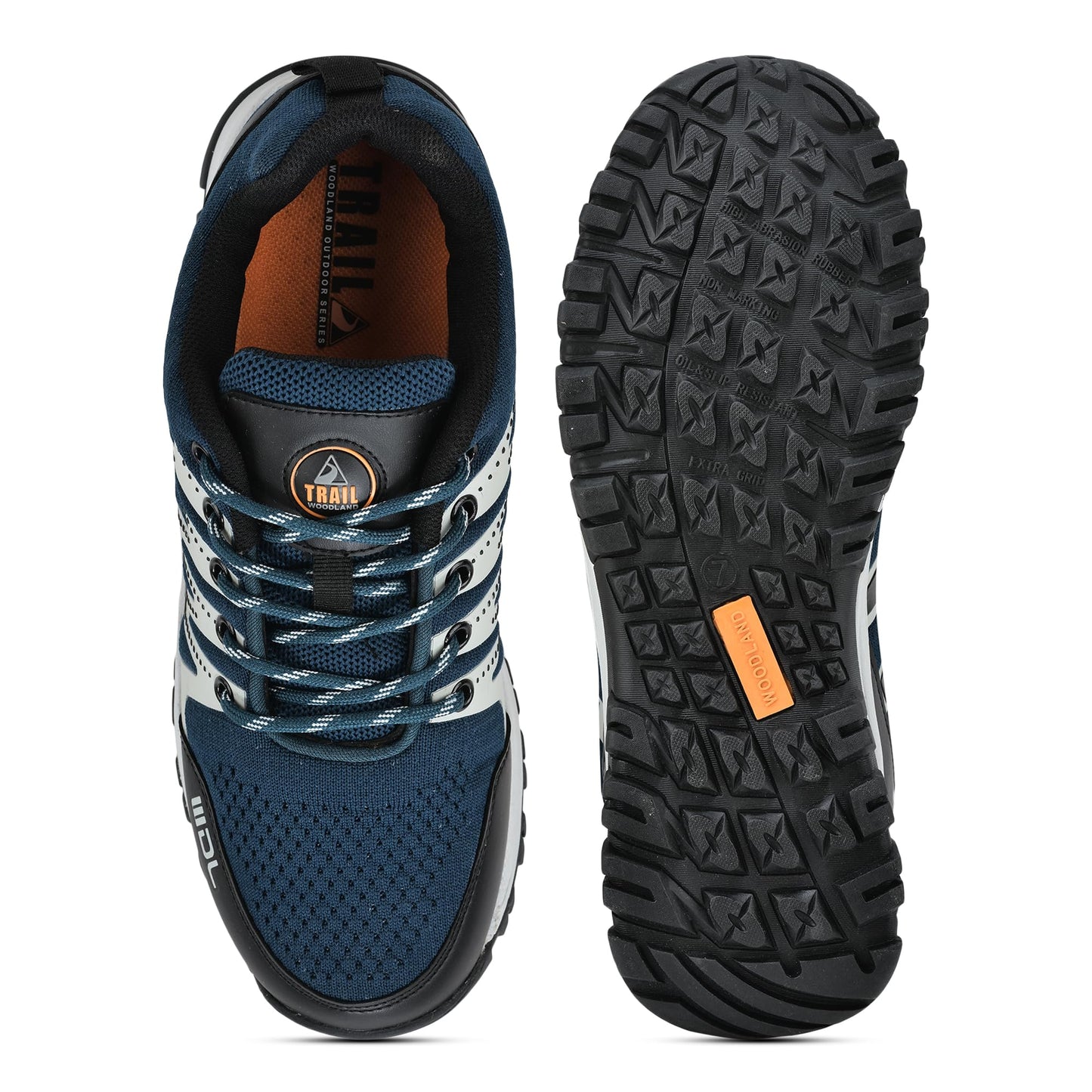 Woodland Men's Teal MESH PU Casual Shoes-6 UK (40EURO) (GC 4767022RW)