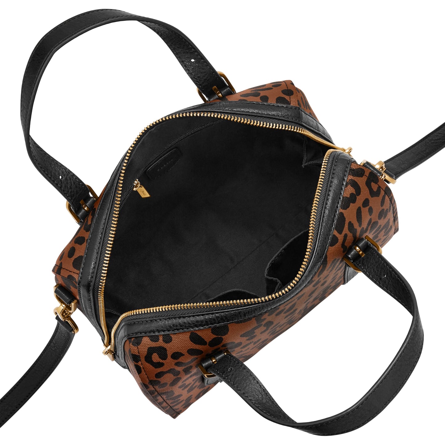 Fossil Women's Carlie Brown Satchel Bag ZB11087234