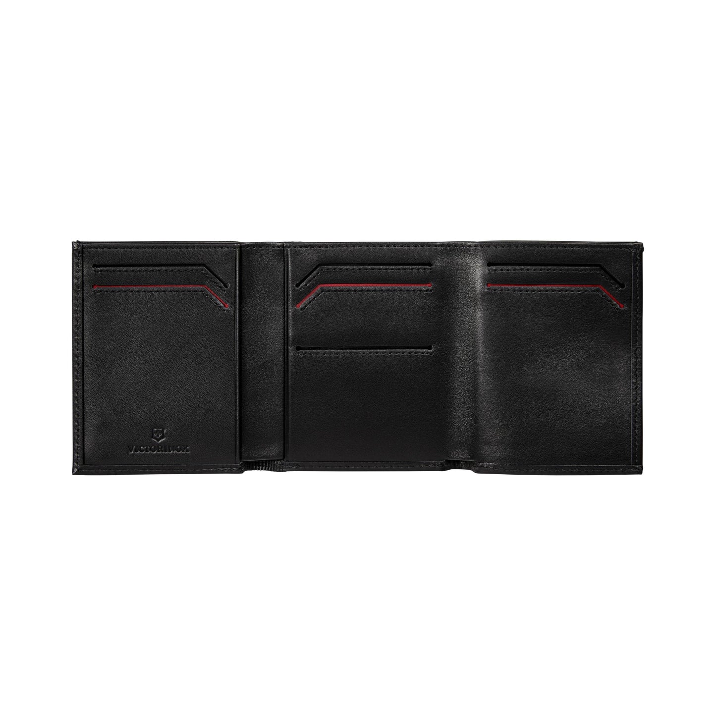 Victorinox Altius Alox, Tri-Fold Wallet with RFID Protection, Leather for Men Black (611574)