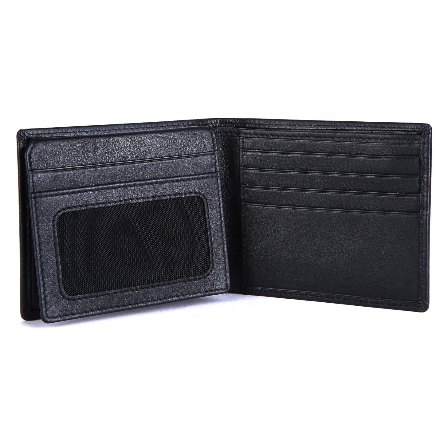 Cross Black Men's Wallet Stylish Genuine Leather Wallets for Men Latest Gents Purse with Card Holder Compartment (AC948799_3-1)