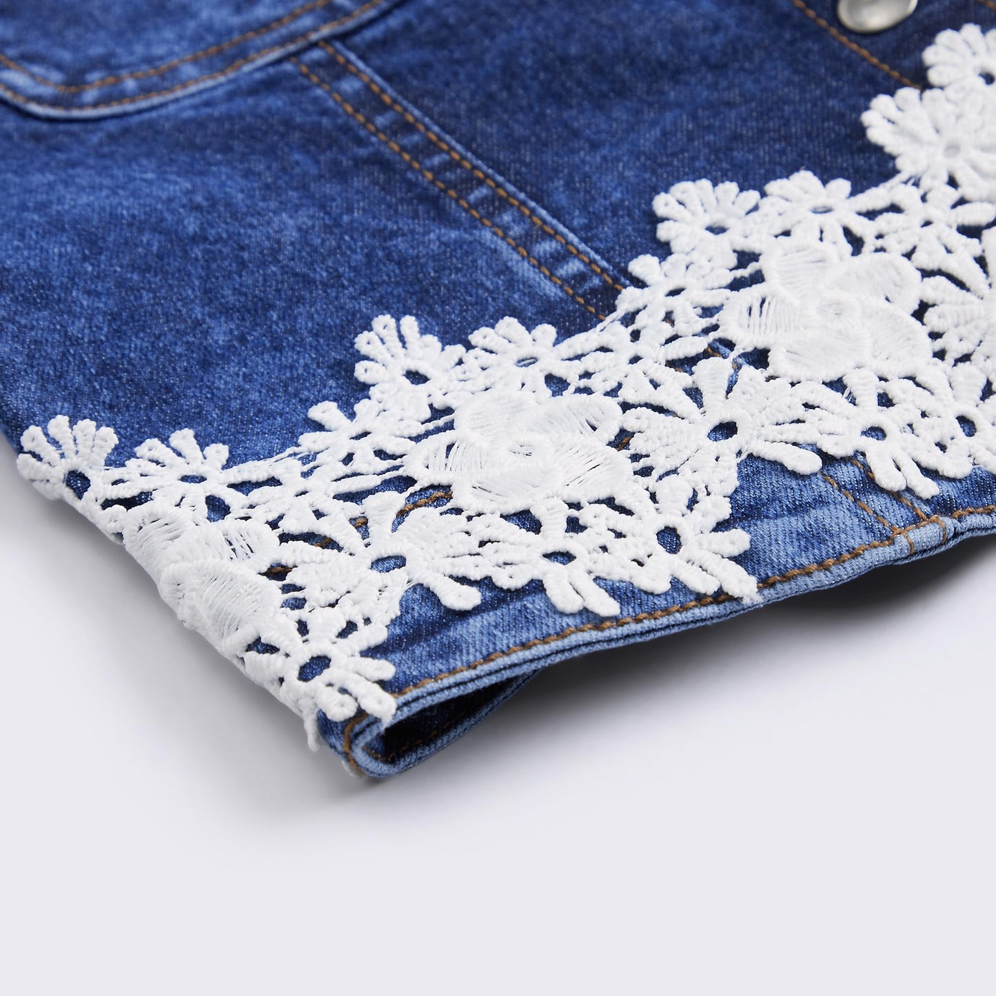 Hopscotch Girls Embellished Print Full Sleeves Navy Jacket (HPL-4819511)