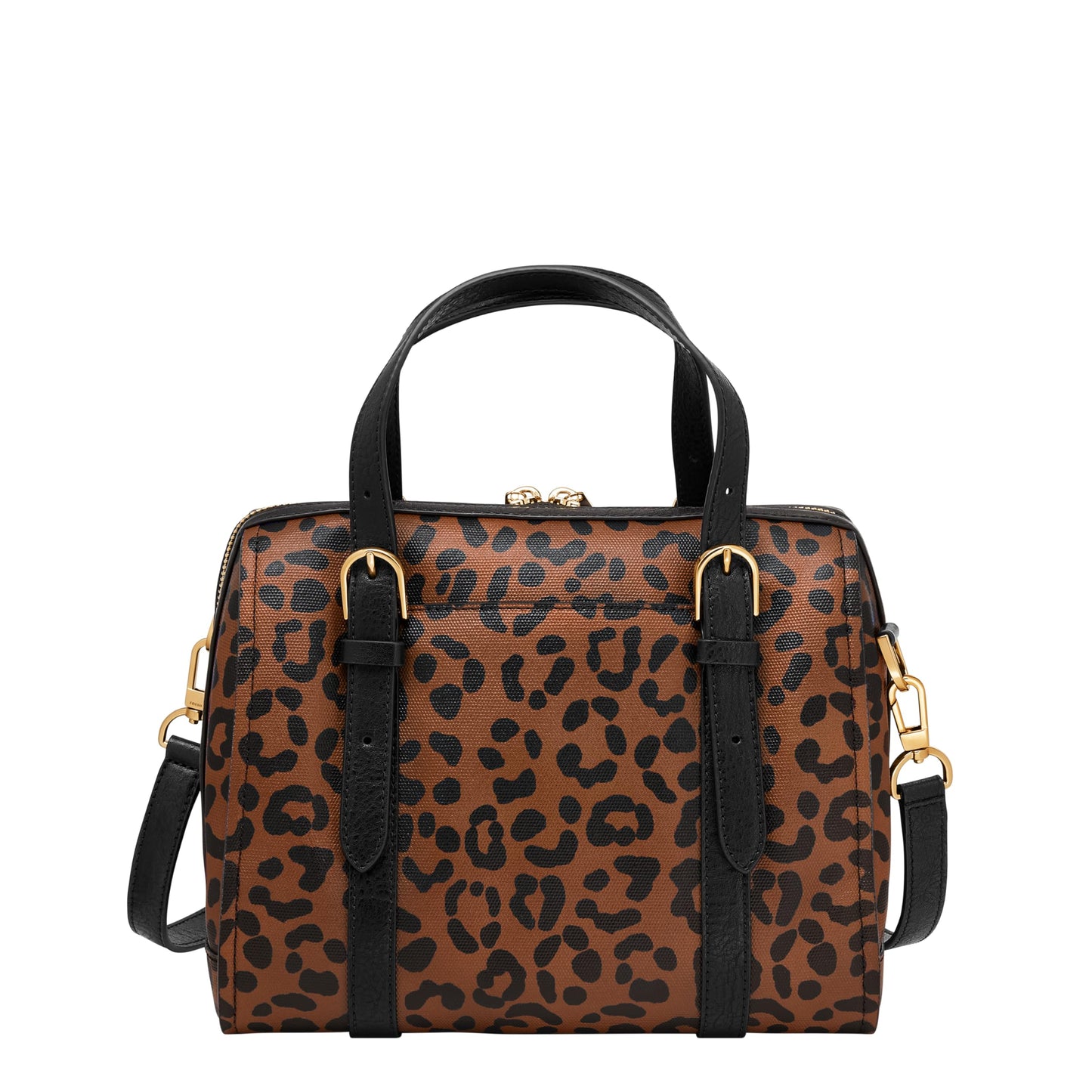 Fossil Women's Carlie Brown Satchel Bag ZB11087234