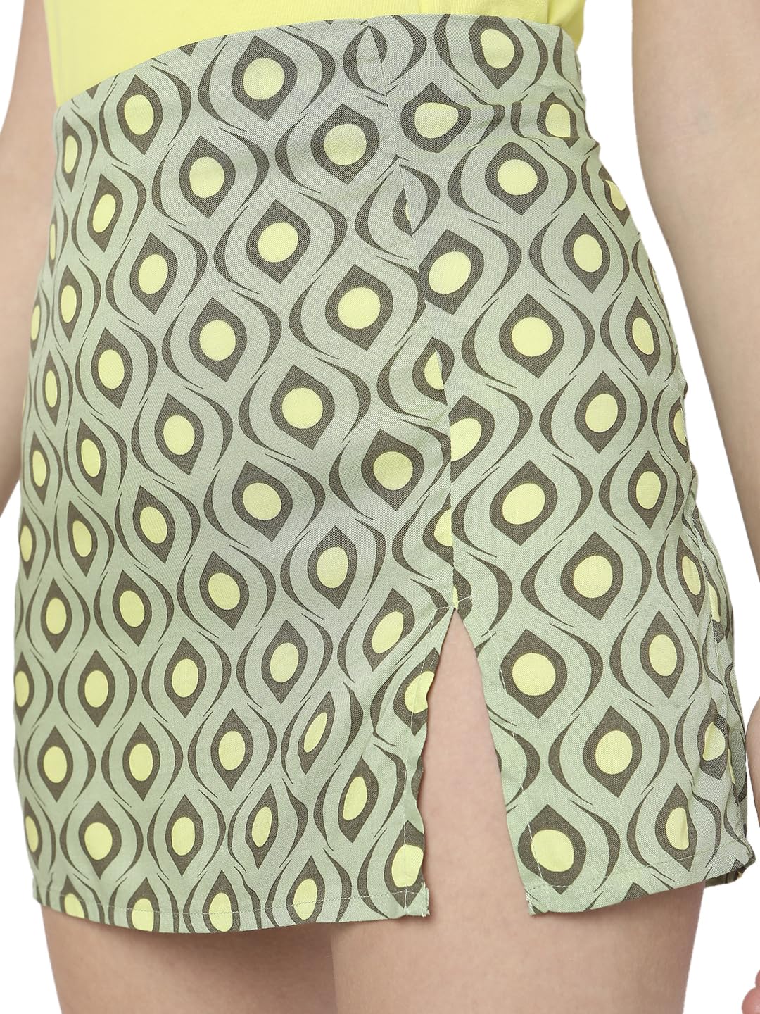 VERO MODA Slim Fit Skirt (10295502_Quiet Green_M)