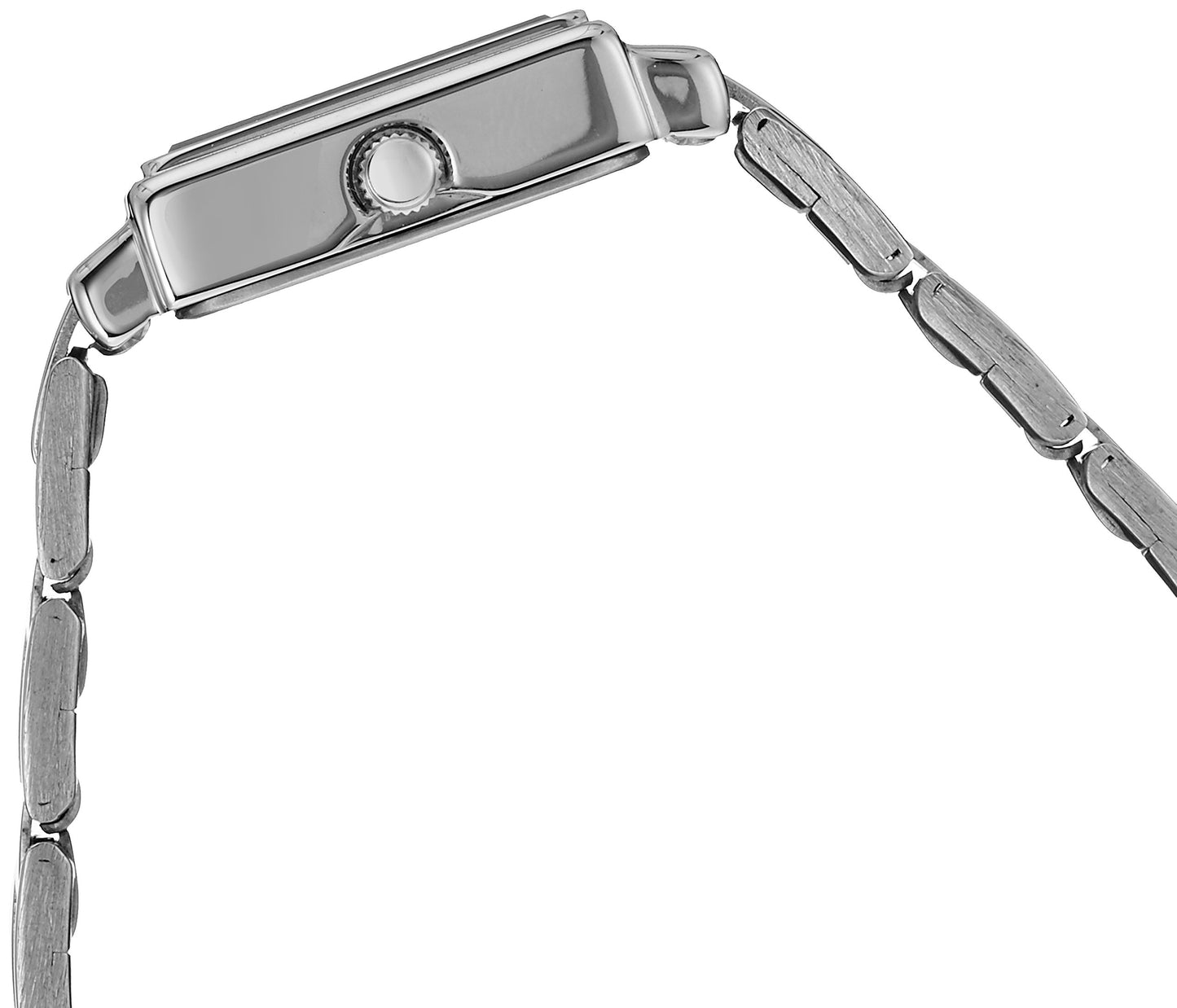 Sonata Quartz Analog Silver Dial Stainless Steel Strap Watch for Women-NS8080SM01