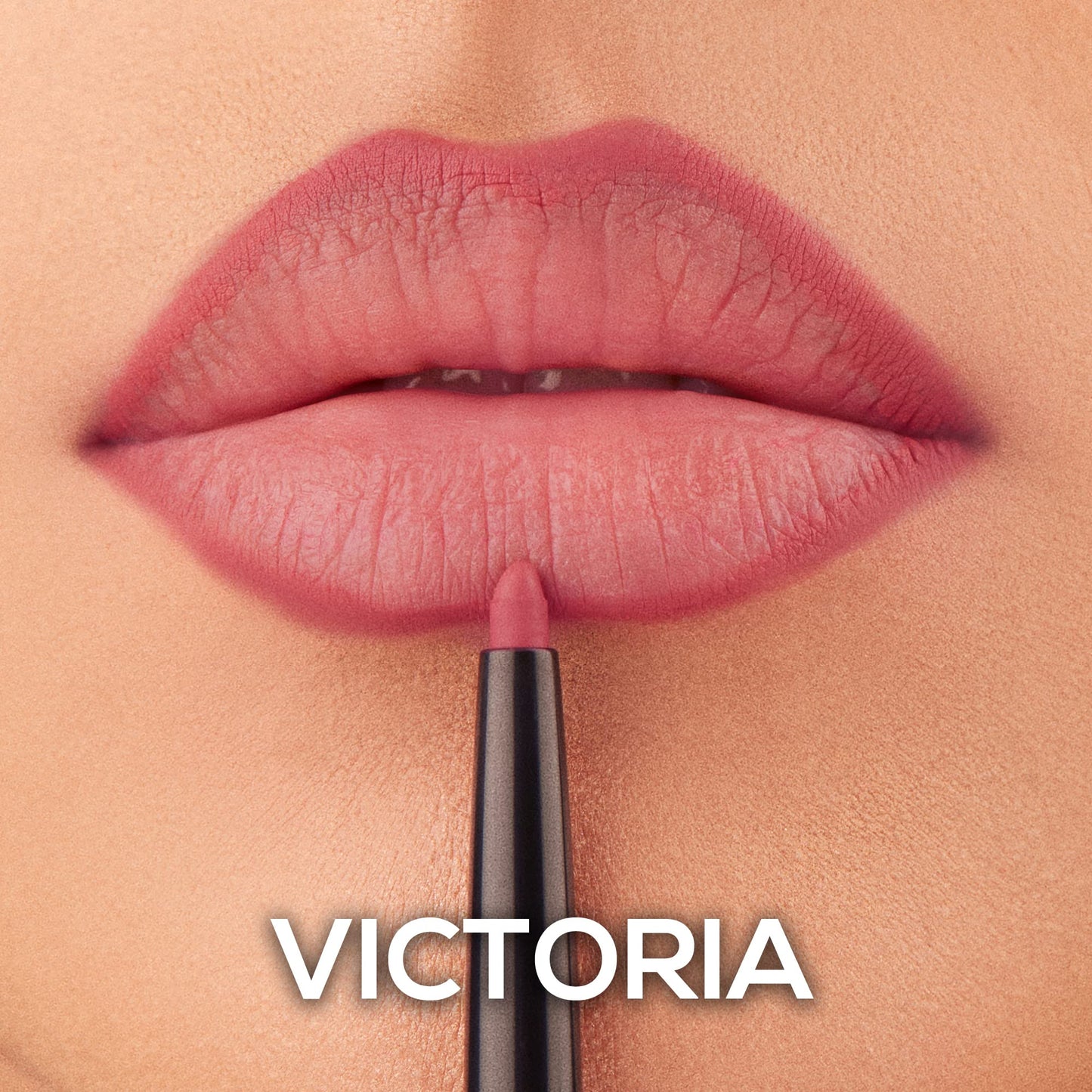 RENEE Outline Lip Liner With Built-in Sharpener 01 Victoria 0.35gm, Long Lasting & Smudge Proof, Matte Finish & Rich Color Payoff, One Swipe Application