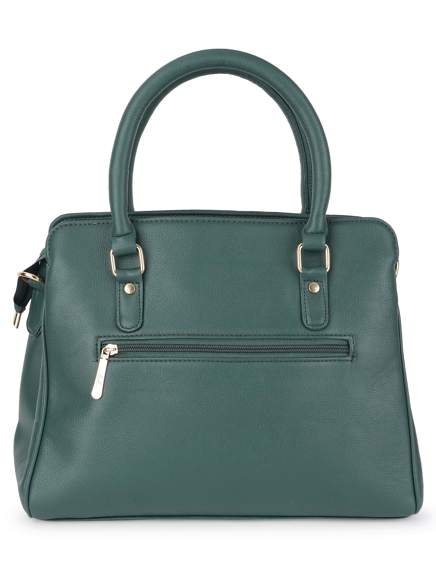 LAPIS O LUPO Flower Embroidery Women Handbag (Green)