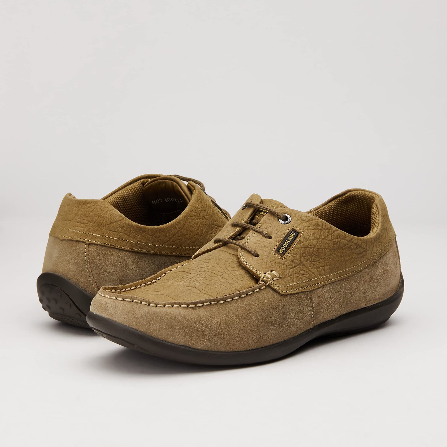 Woodland Mens OGC 4002121 Dubai Khaki Formal Shoe - 8 UK (42 EU) (OGC 4002121)