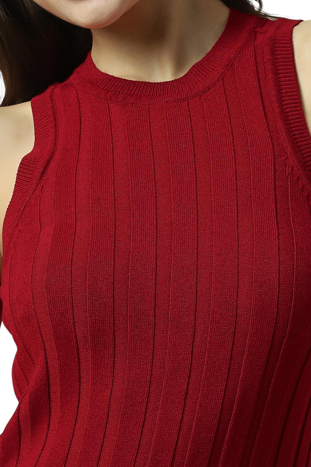 Allen Solly Women's Rayon Modern Calf Length Dress