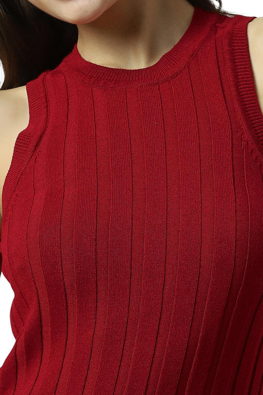 Allen Solly Women's Rayon Modern Calf Length Dress