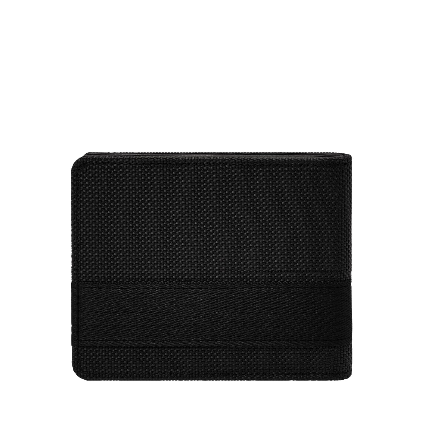 Fossil Men's Nylon Bifold Wallet, Black, One Size, Bifold Wallet