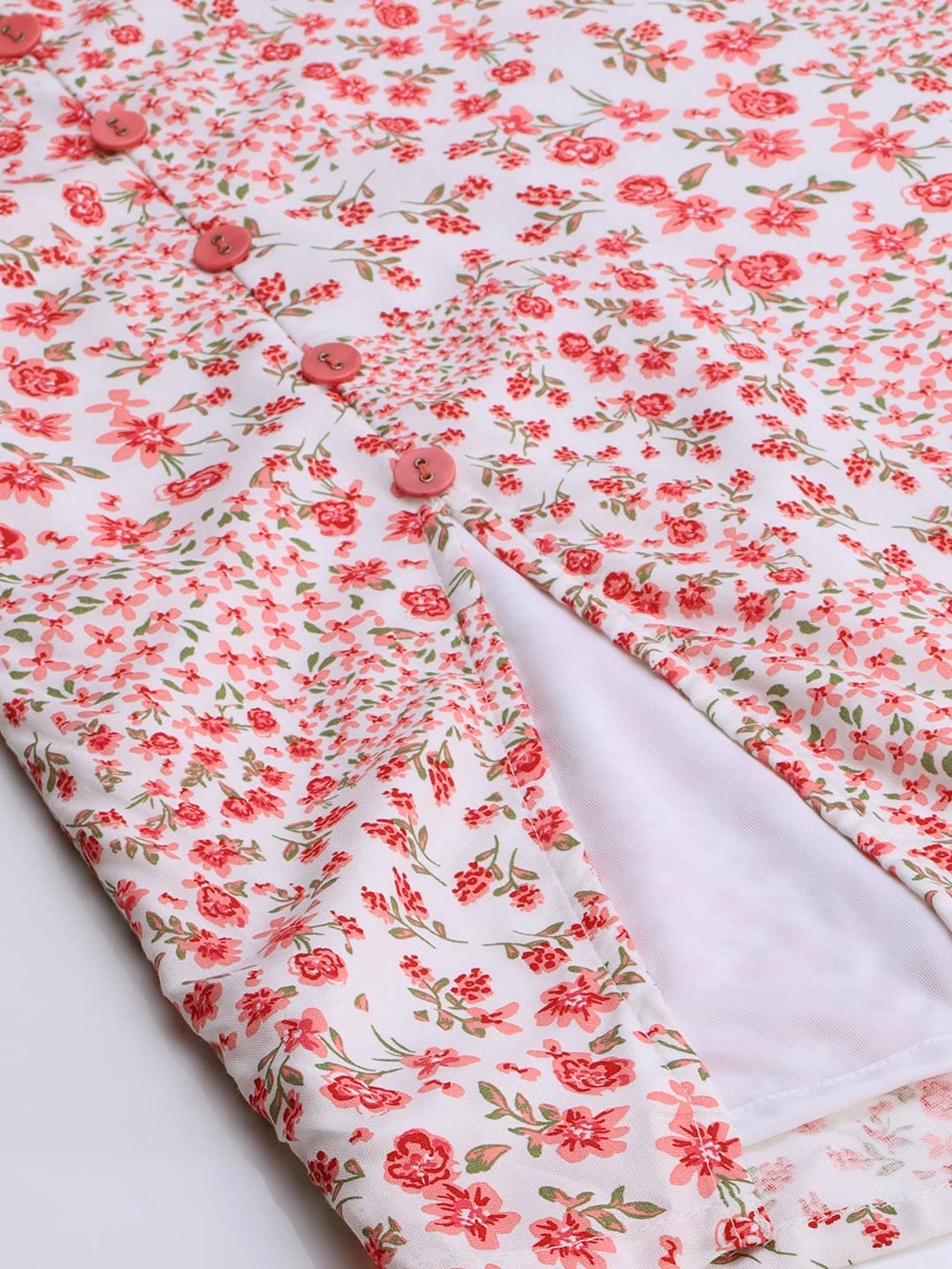 Marie Claire Rayon Western Skirt White
