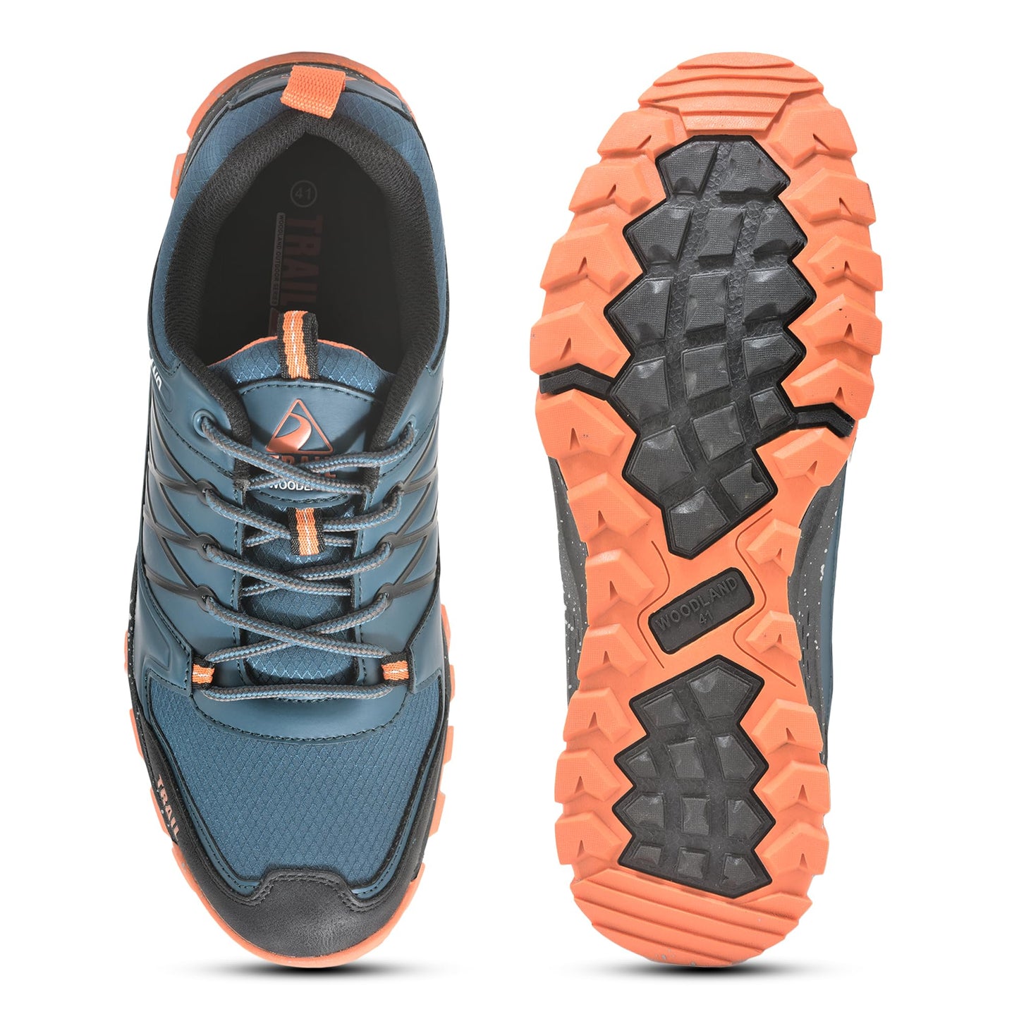 Woodland Men's Navy MESH Sports Shoes-9 UK (43EURO) (22YG292HS)