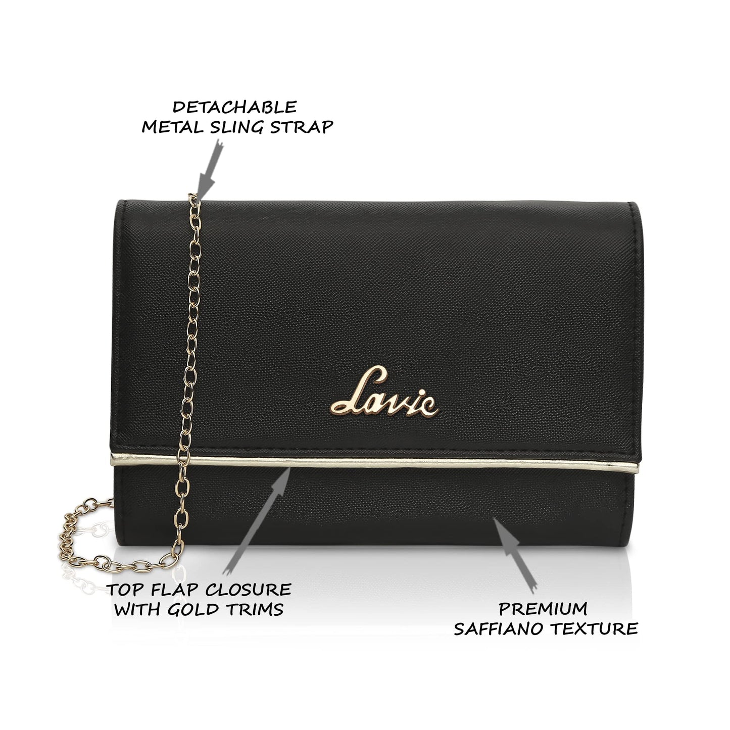 Lavie Women's Clutch (Black)