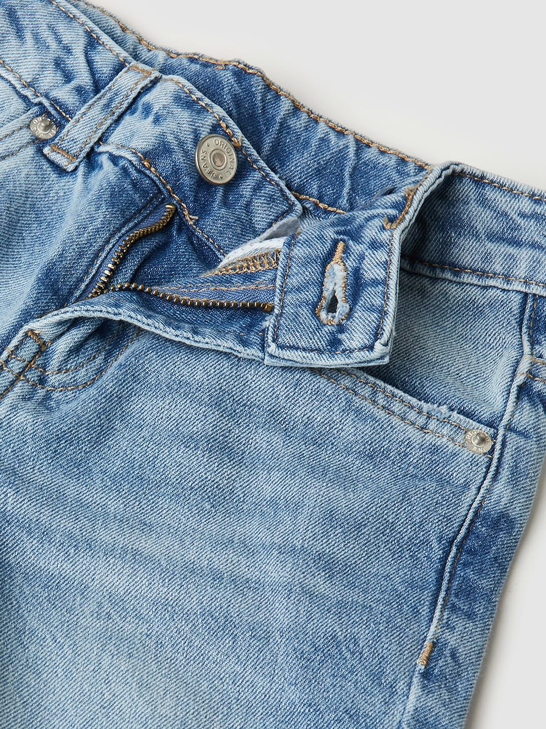 Max Girl's Regular Jeans