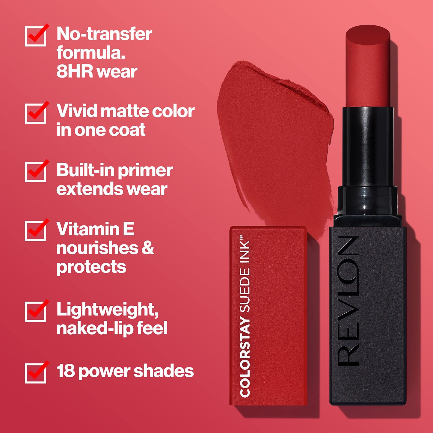 REVLON Colorstay Suede Ink lipstick - Stir The Pot (013)