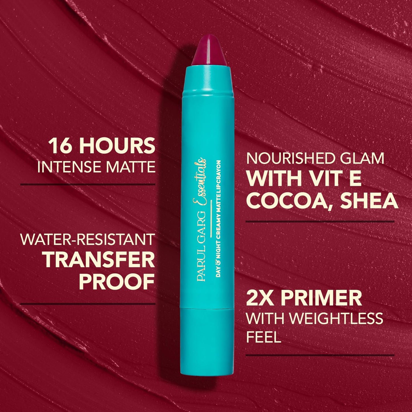 Parul Garg Beauty Everyday Neutrals Lip Crayon Set (Pack of 5) | Creamy Matte Lip Crayons | Natural Shades | Perfect for Light-Medium Skin Tones | Vegan, Long-lasting | Made in India (Most Loved)