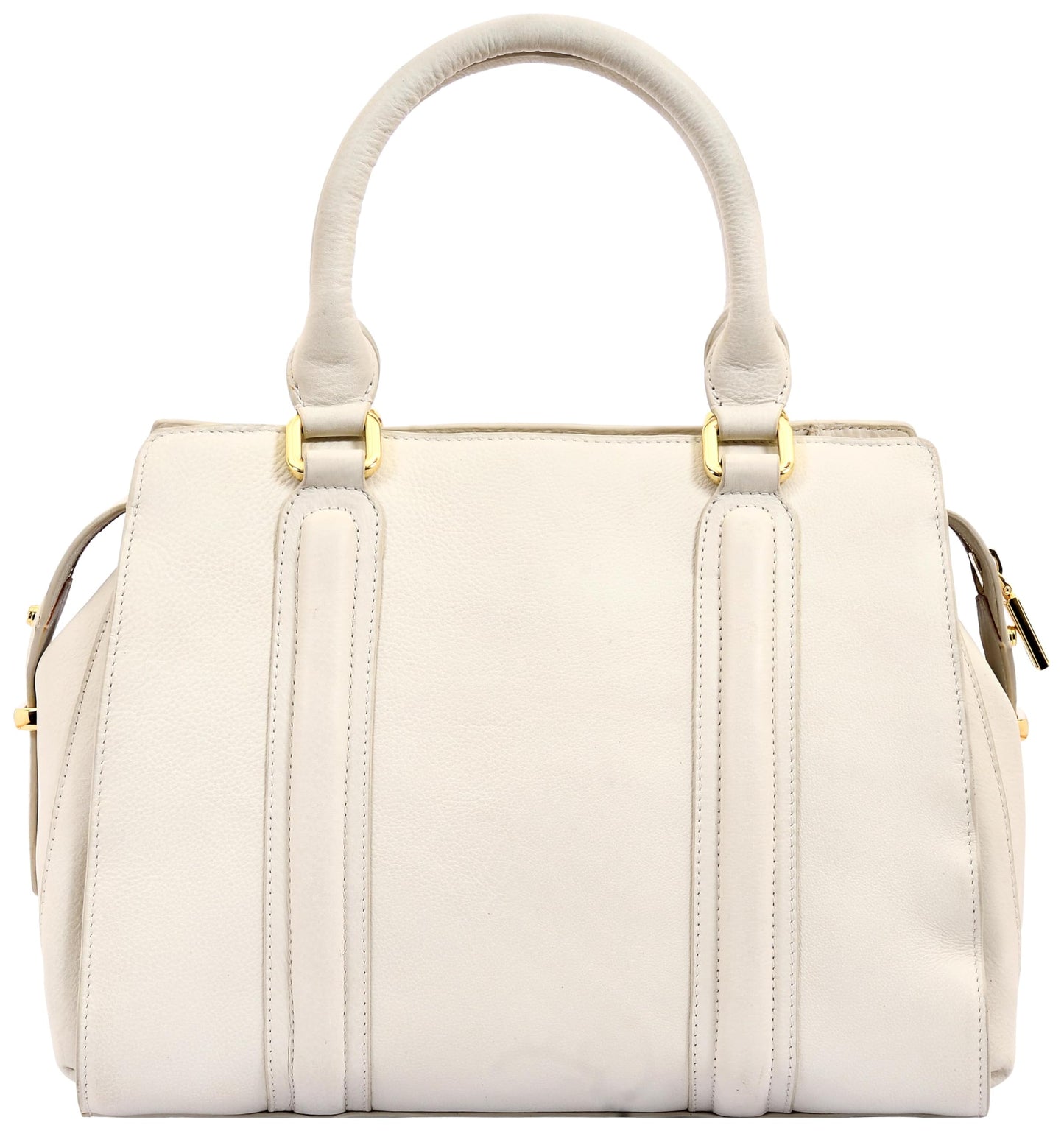 eske Sienna, the Single Zip Satchel | Structured Cosmos Leather Handbag | 3 Main Compartments | Zip & Slip Pockets | Gold Plated Charm | Detachable Shoulder Strap | 22 cm Height