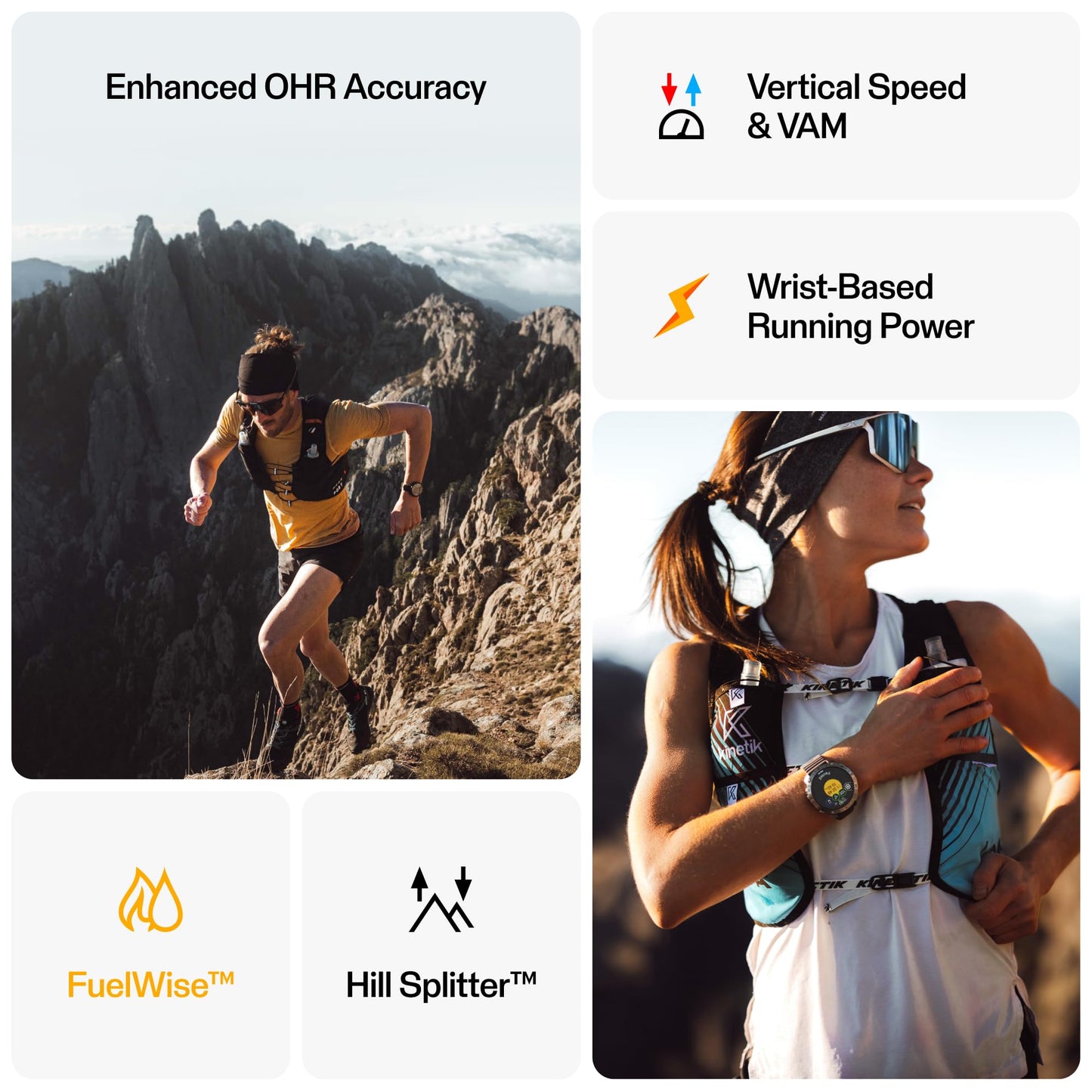 Polar Grit X2 Pro Premium Dual-GPS Multisport Smartwatch | Military-Grade Rugged Outdoor Watch | Advanced Navigation | ECG & Heart Rate, Sleep & Recovery | Sapphire Glass | 10-Day Battery | Stone Grey