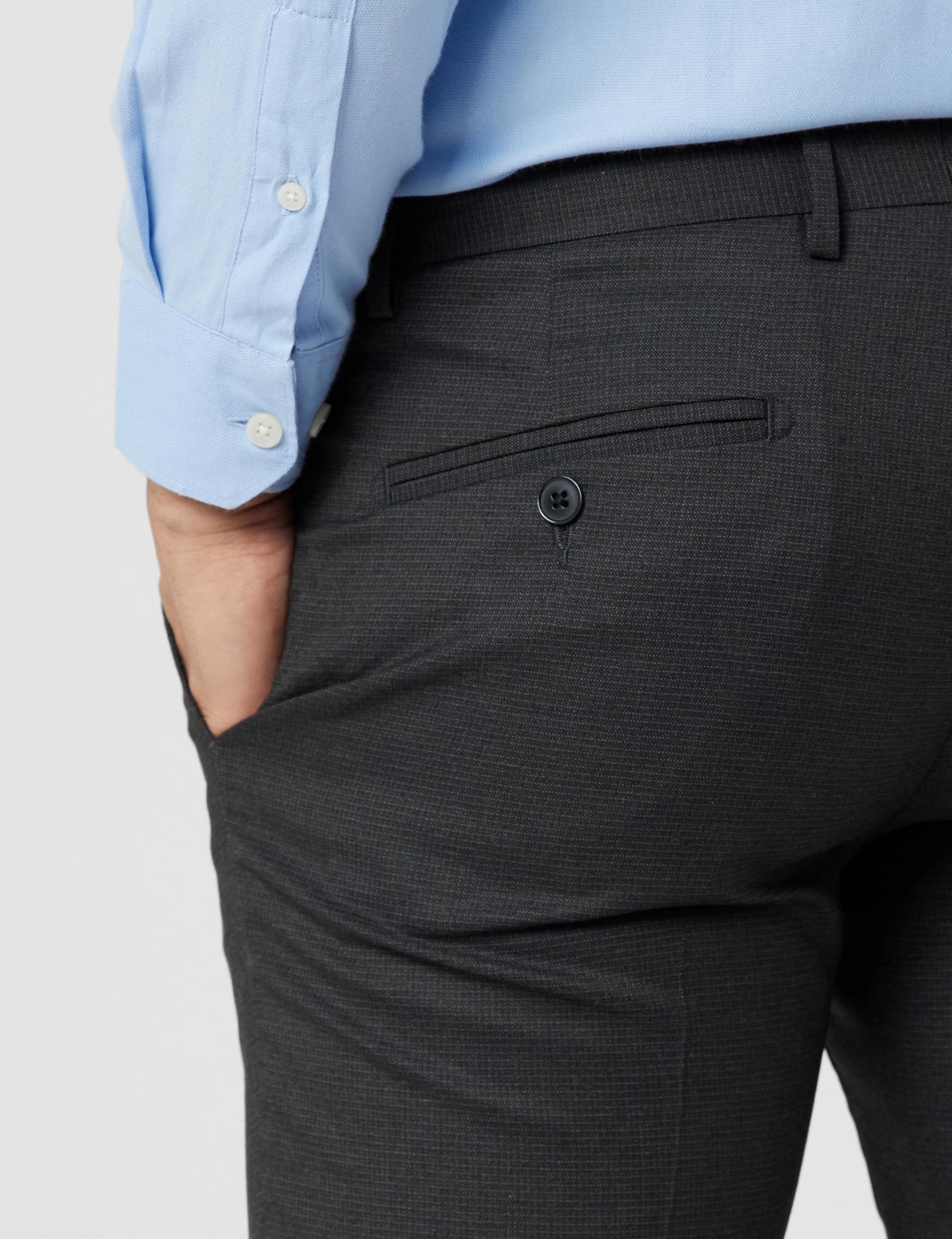 Arrow Dark Grey Formal Trouser (ARADOTR3265_30)