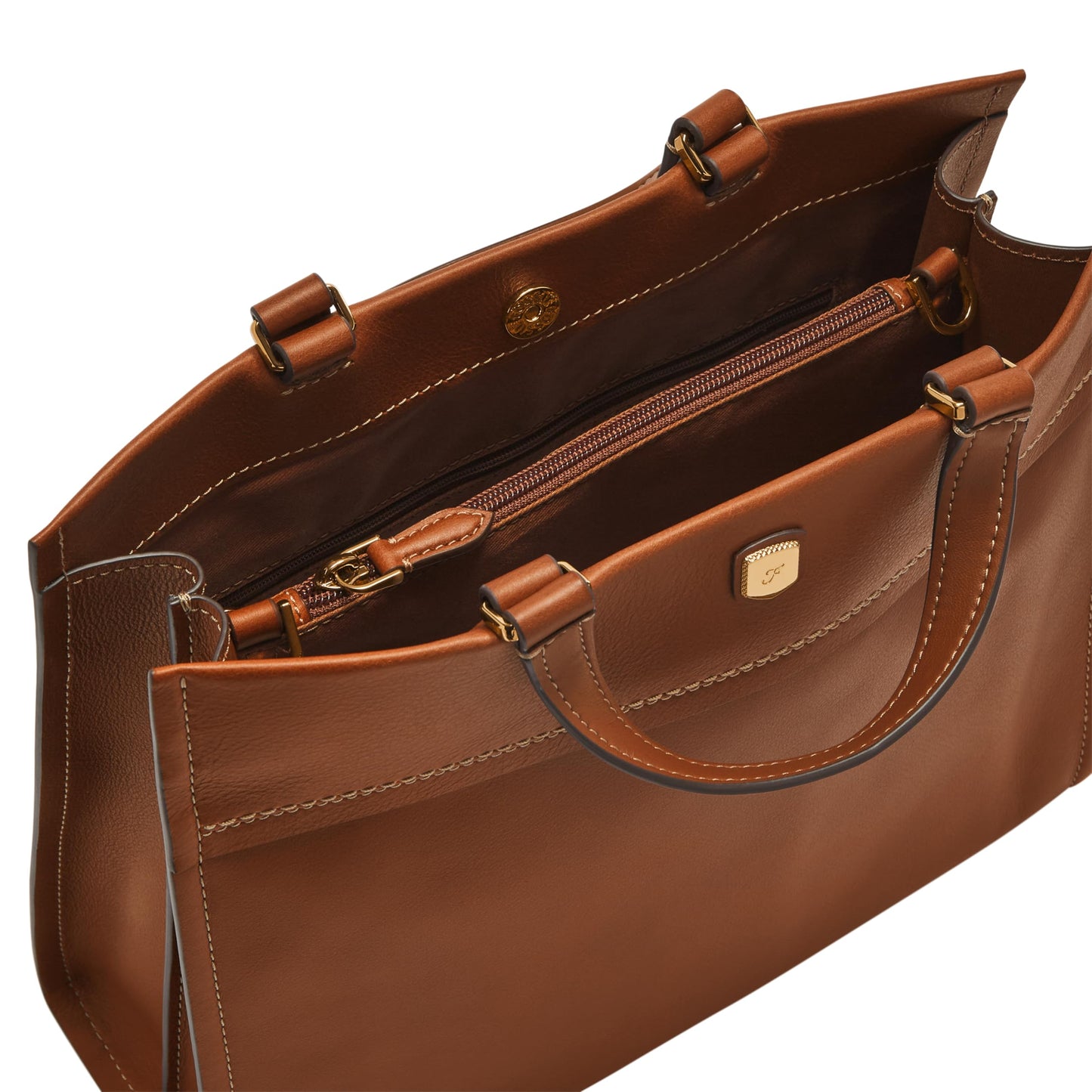 Fossil Carmen Brown Tote Bag ZB1992200