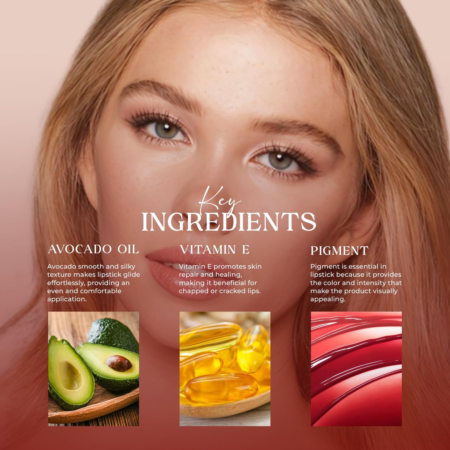 Carlton London Matte Liquid Lipstick Smudge-Proof | Long Lasting | Highly Pigmented |Makeup Gift Set - 8 CLGCYT8_1.7ml