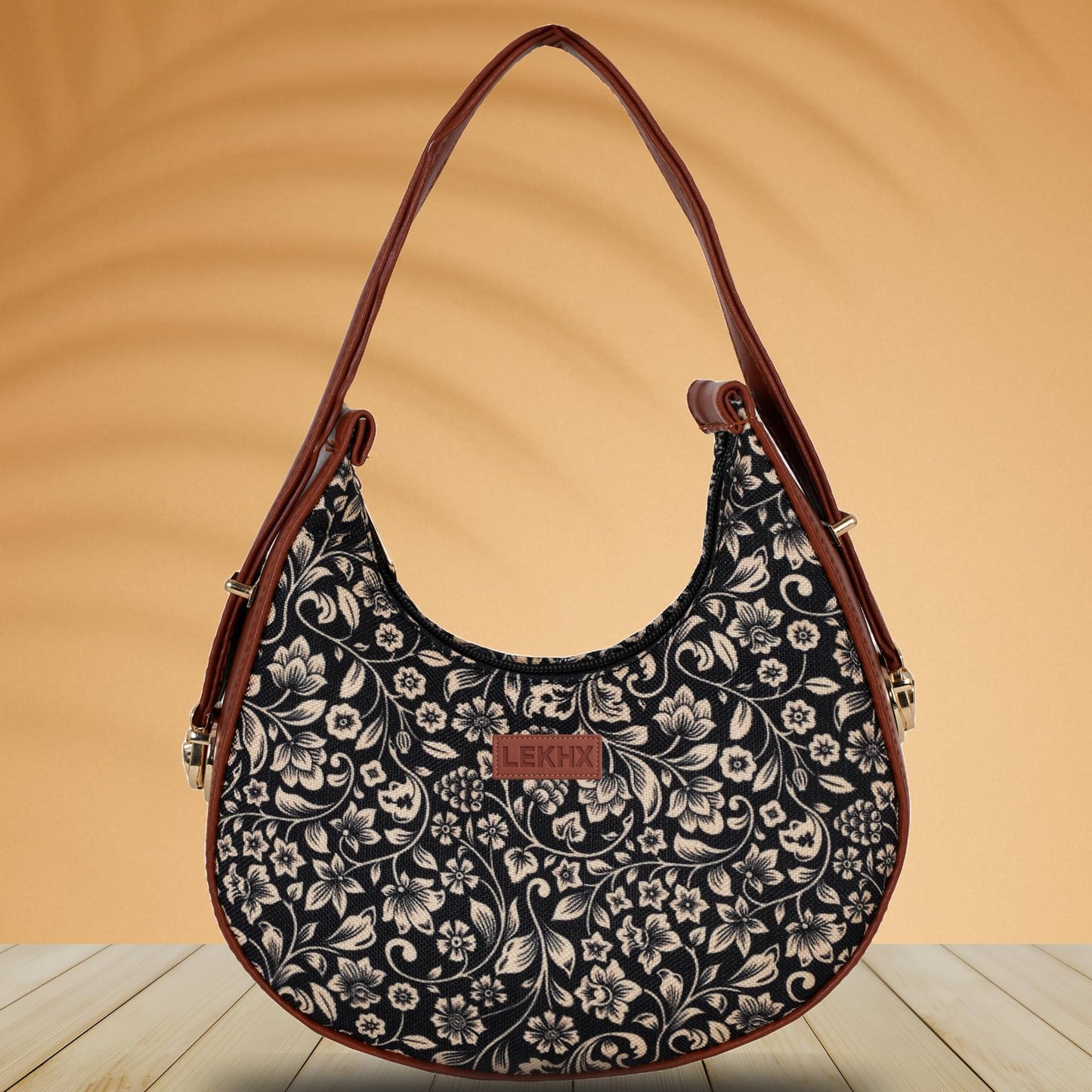 Small Half Moon Women’s Handbag with Detachable Sling Strap – Stylish Crescent-Shaped PU Leather Shoulder Bag for Girls & Ladies | Compact Crossbody Purse for Travel & Daily Use (Multicolor -1)