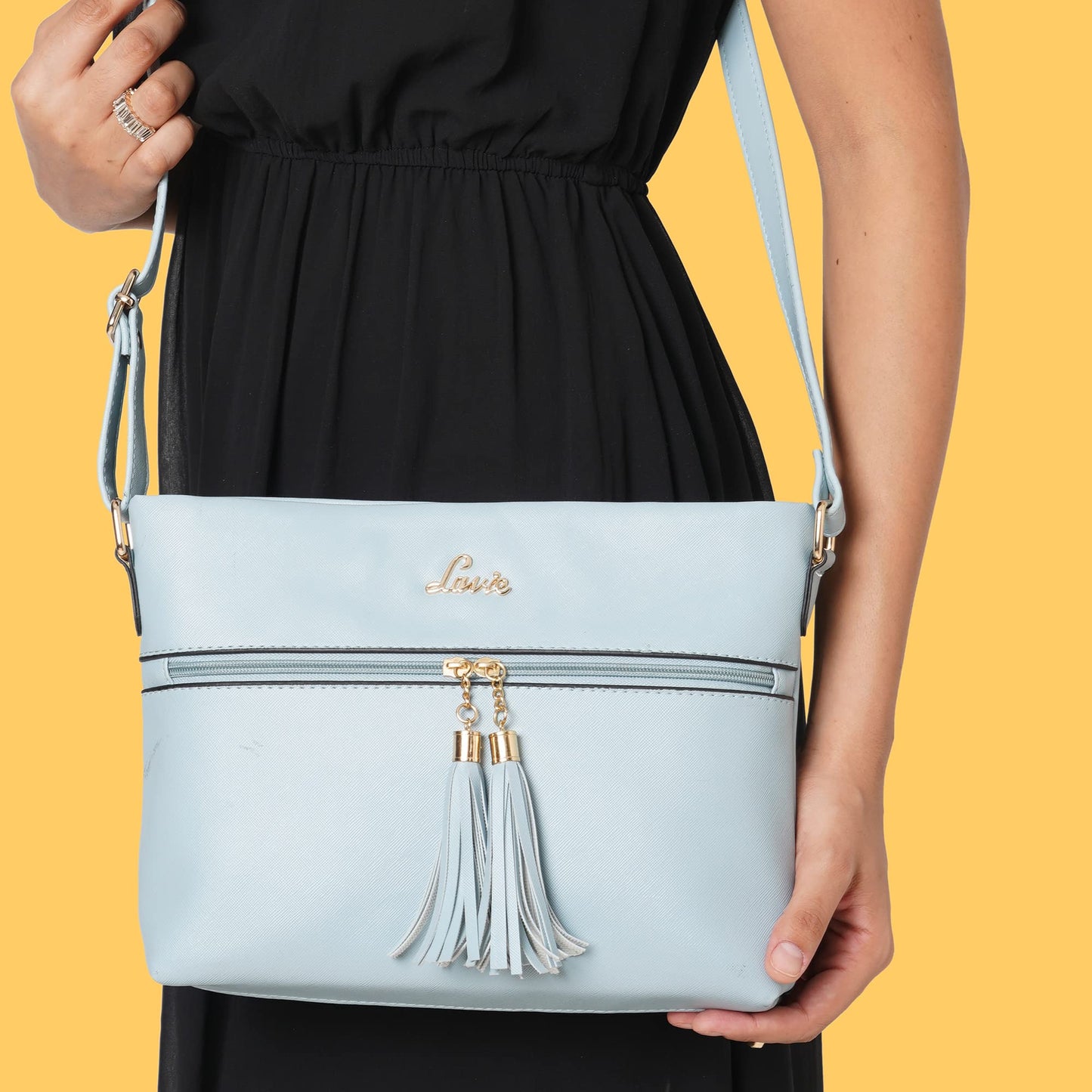 Lavie Women's Tasco Hz Tssl Handbag (P Blue)