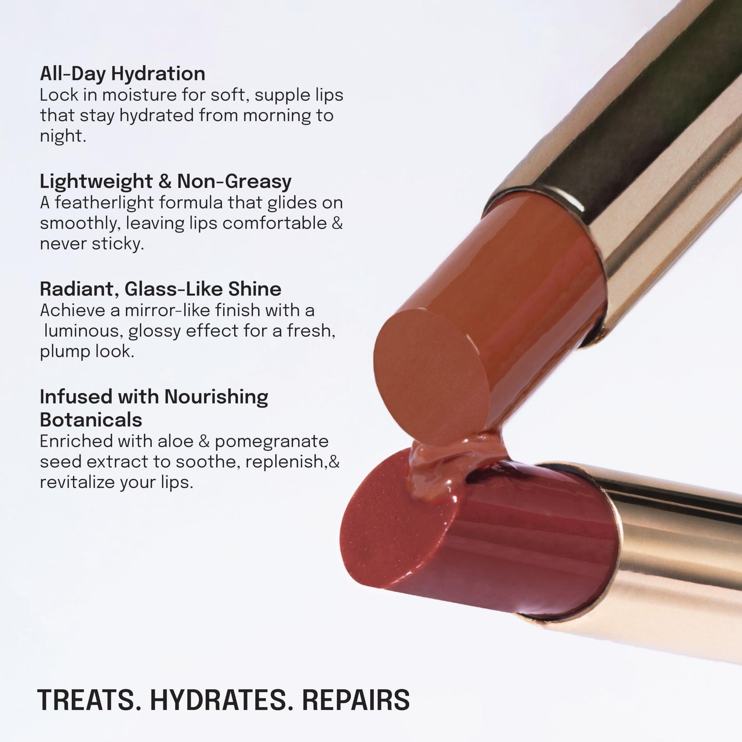 Diam Beauty Mini Glass Tint Balm Duo, Berry & Peony