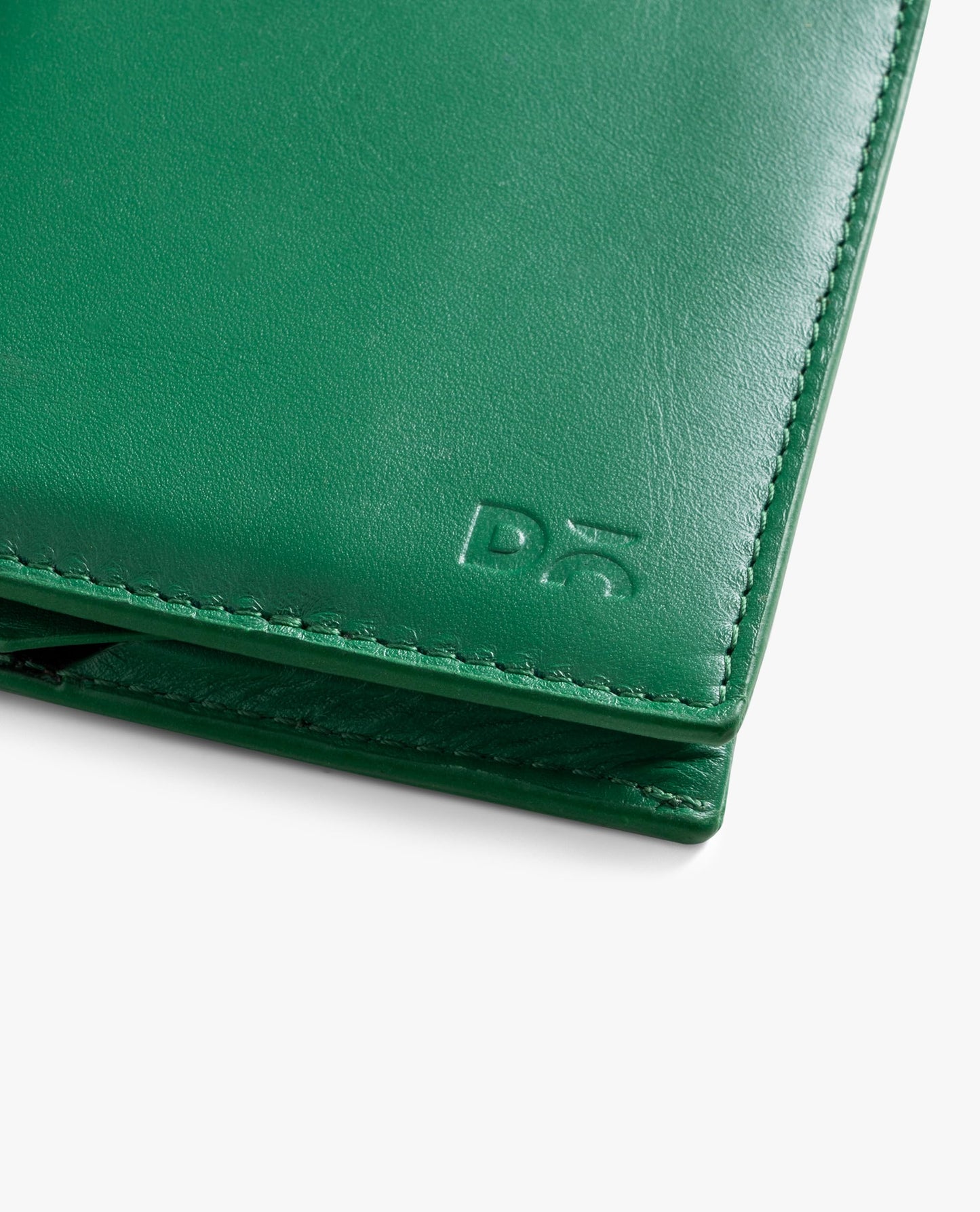 DailyObjects Green Even Bi-Fold Wallet | Men | Premium Design | Full-Grain Leather | Gents Wallet Branded | Handcrafted | Guys | Card Holder | Dedicated Sleeve | Flap Pocket