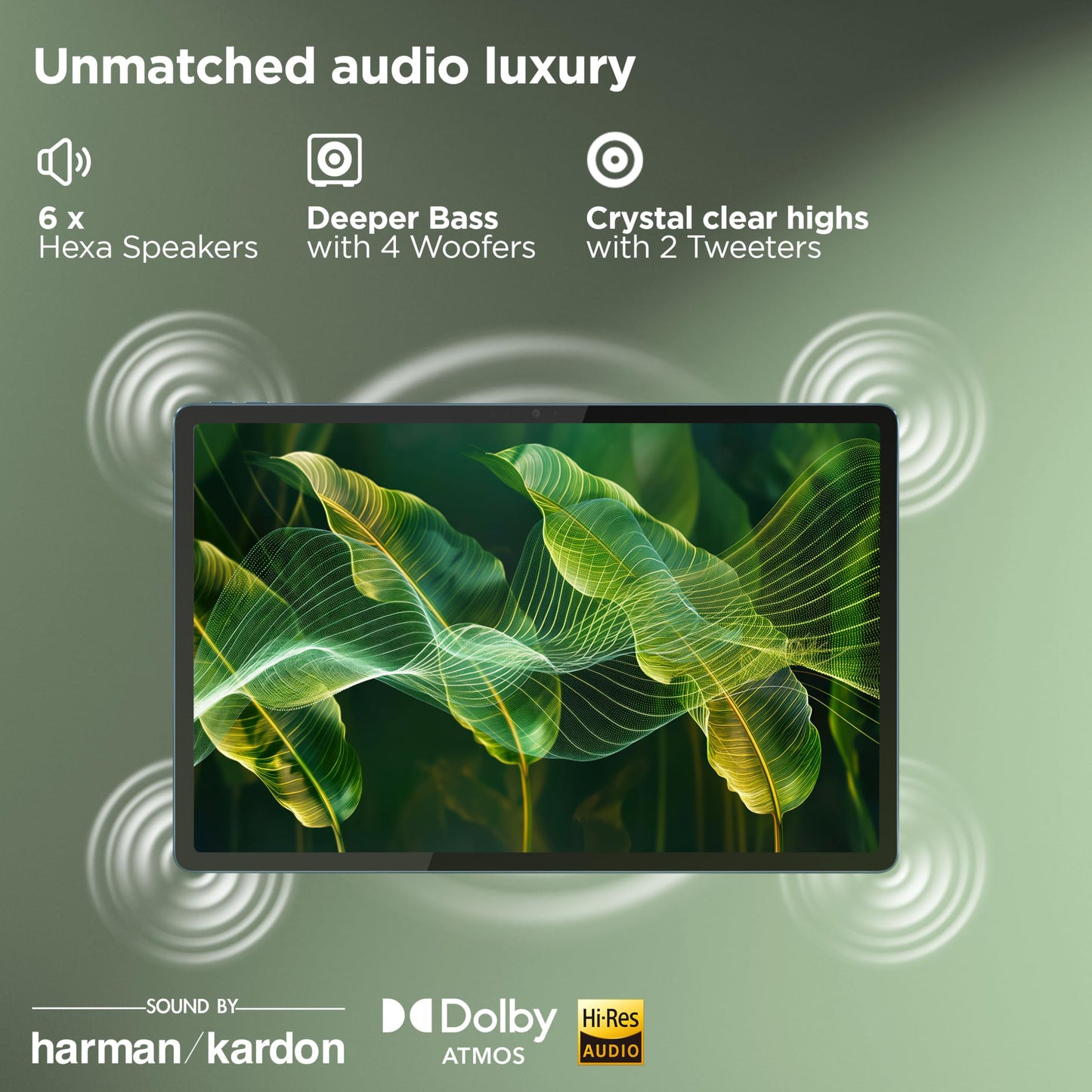 Lenovo Yoga Tab Plus Smartchoice AI Tablet with Pen + Keyboard |12.7" Display, 3K Resolution, 144 Hz|16GB RAM, 512GB ROM|Snapdragon 8 Gen 3|10200 mAh|6 Speakers|USB 3.0 with DP-Out|1Year ADP Free|Teal