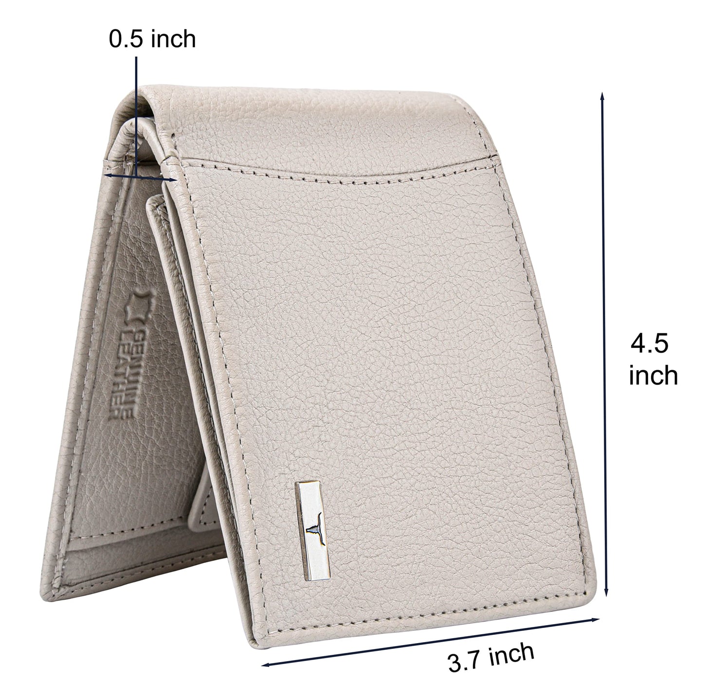 URBAN FOREST Oliver Sand Leather Wallet for Men