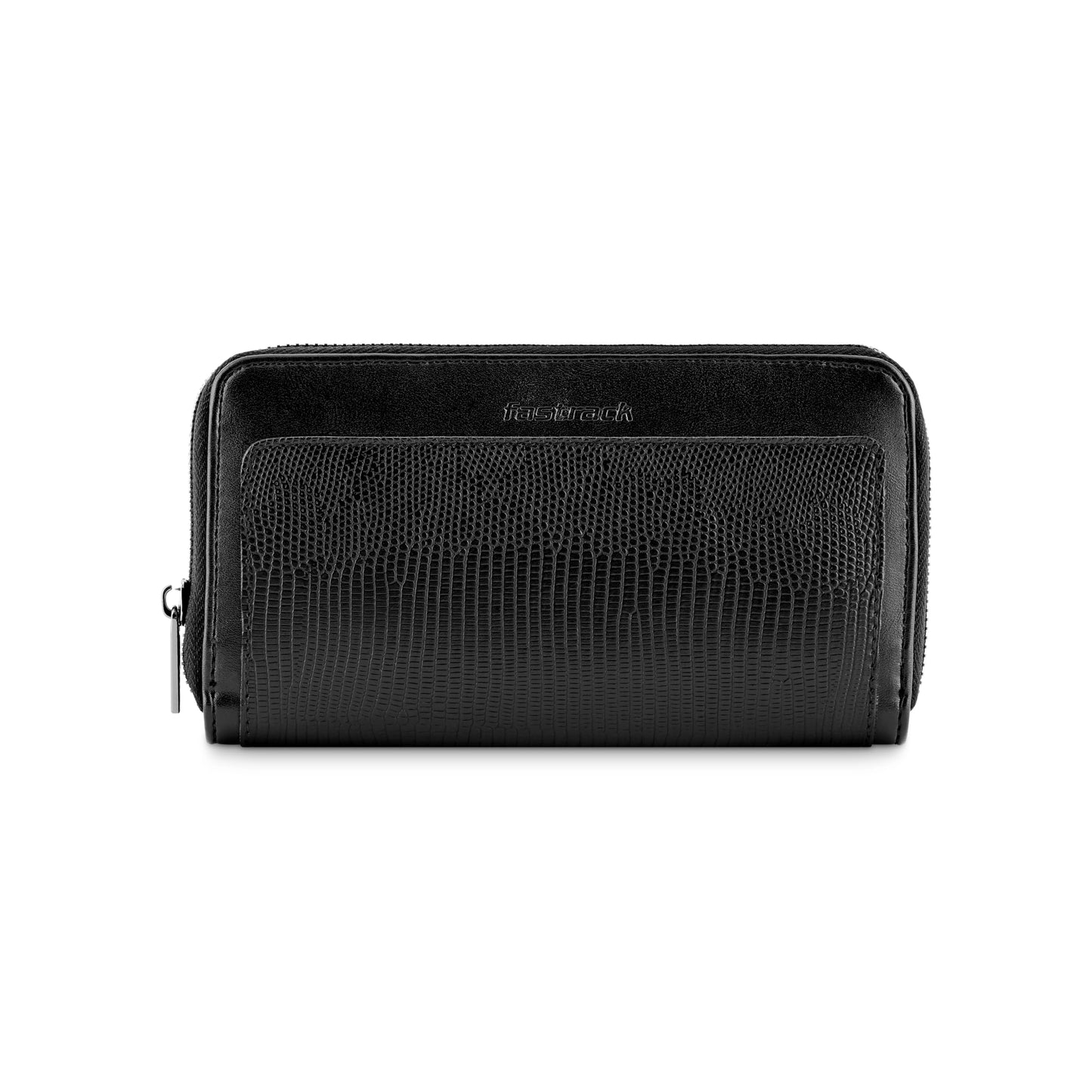 Fastrack Women Zipper Casual Wallet with Multiple Card Slots | Made up of Premium Faux Leather | Wallet for Daily Casual Use