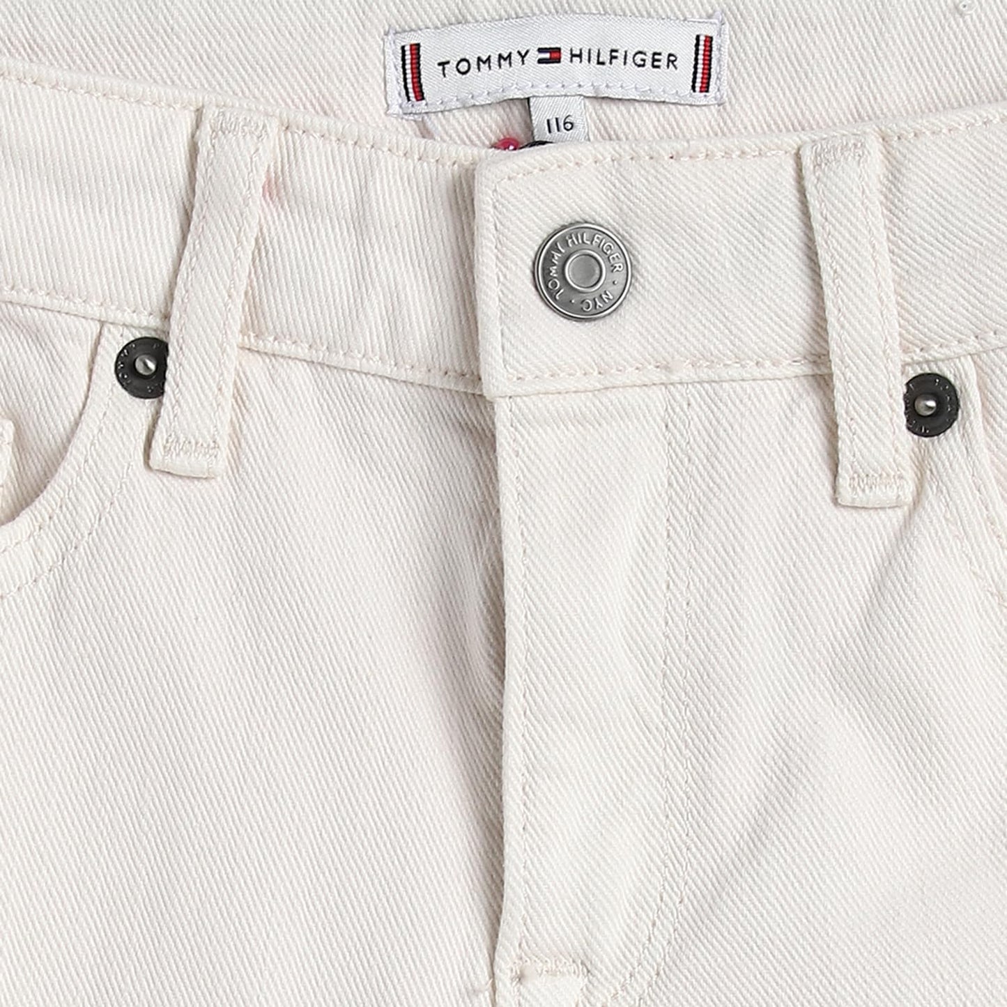Tommy Hilfiger Girls Blue Color Jeans (6)