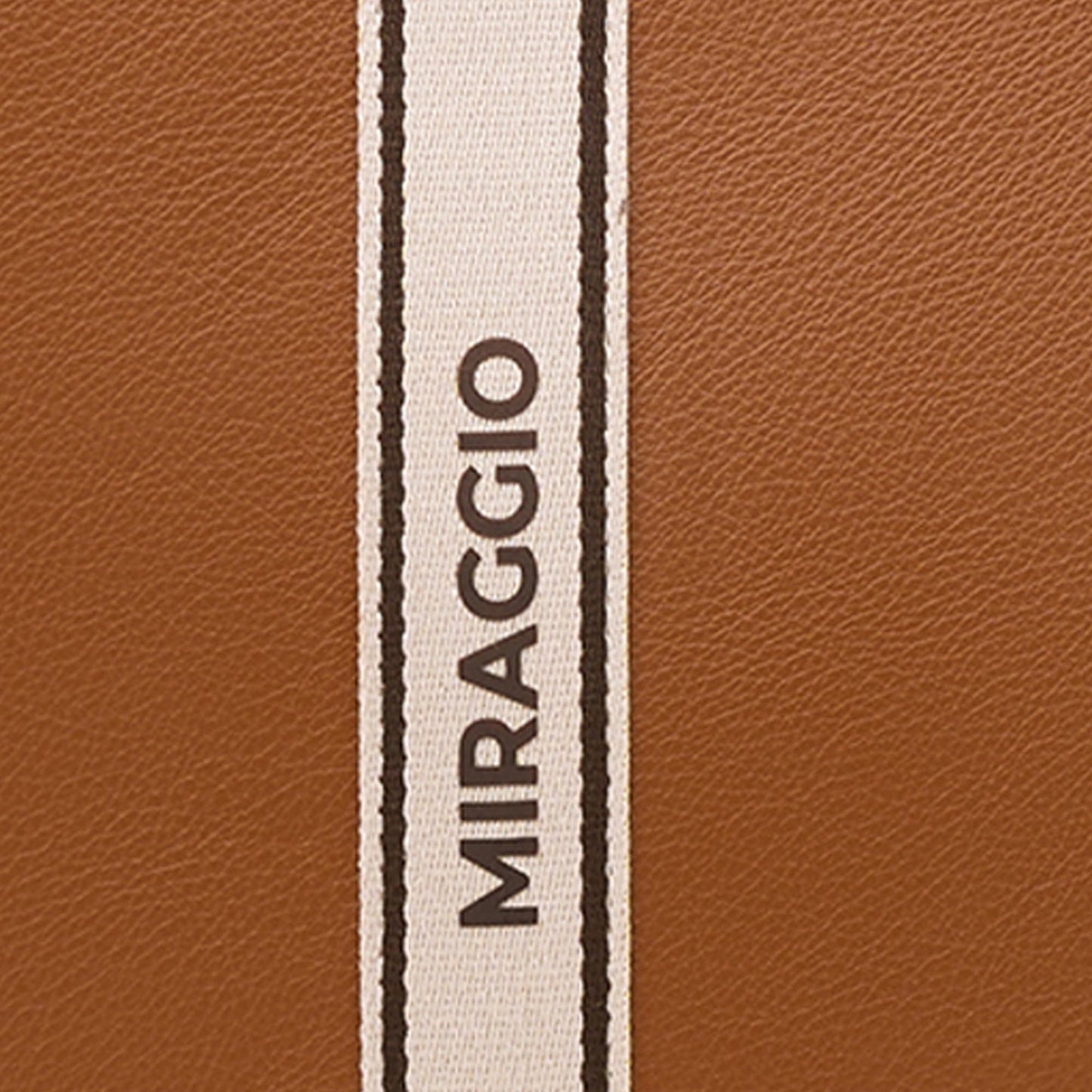 Miraggio Blanche Tote Bag (Brown)