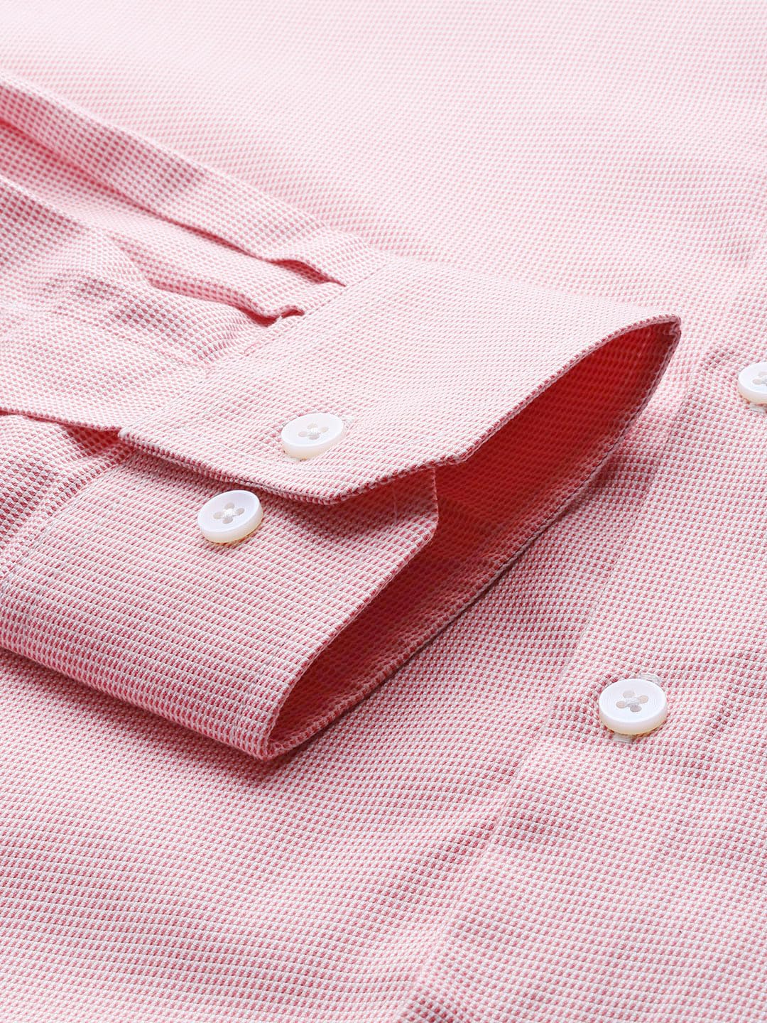 Thomas Scott Plus Size Premium Pure Cotton Formal Shirt(TS1472_Red_6XL)