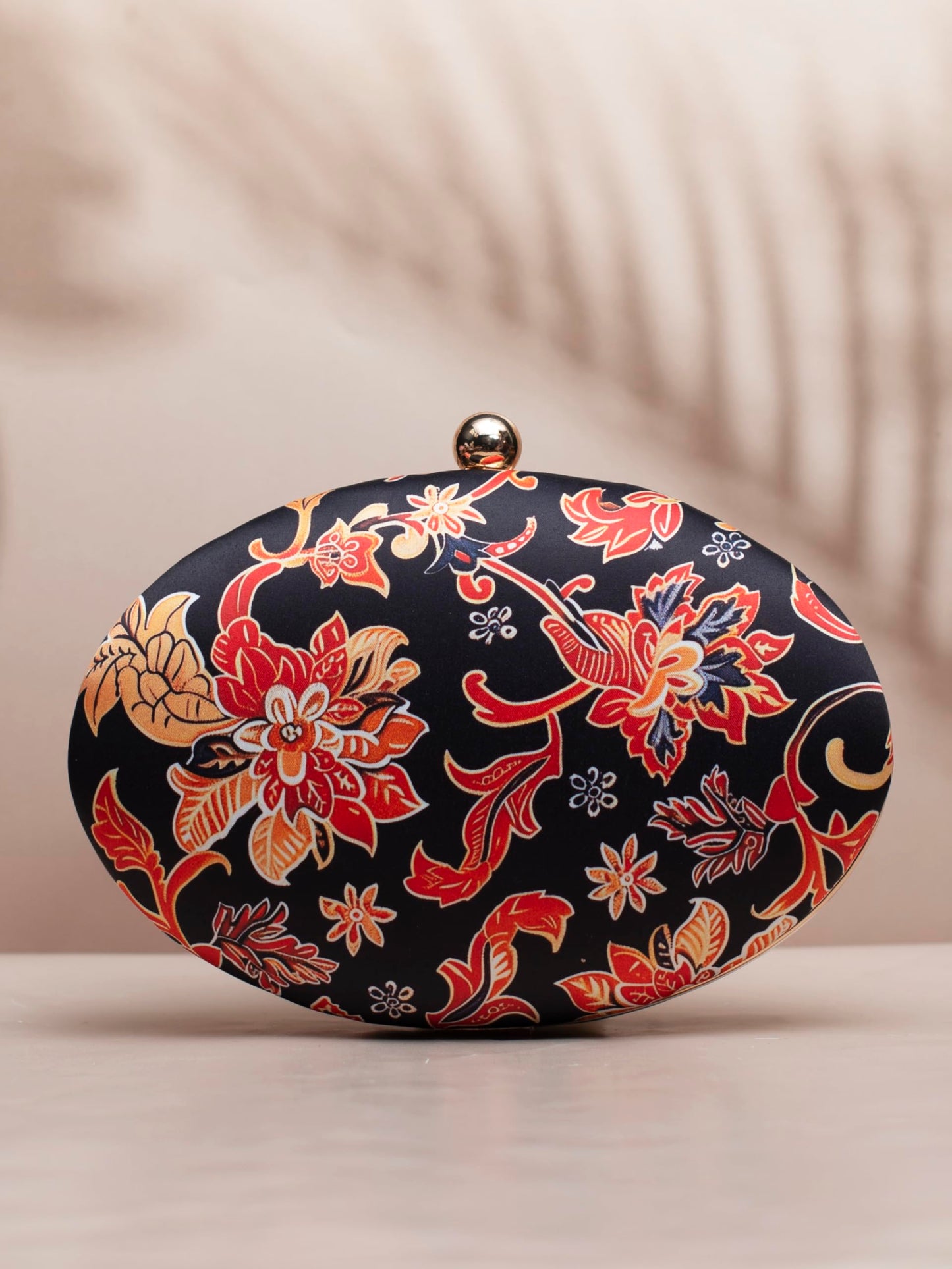 Artklim Oval Shaped Clutch Bag For Women With Detacheble Strap | Gifts for women & girls