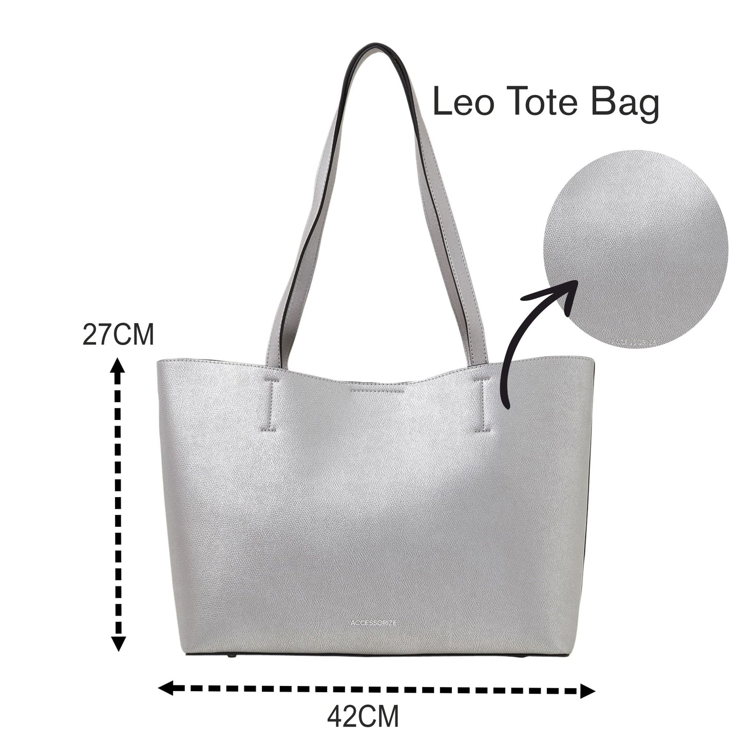 Accessorize London Women's Leo Tote Bag