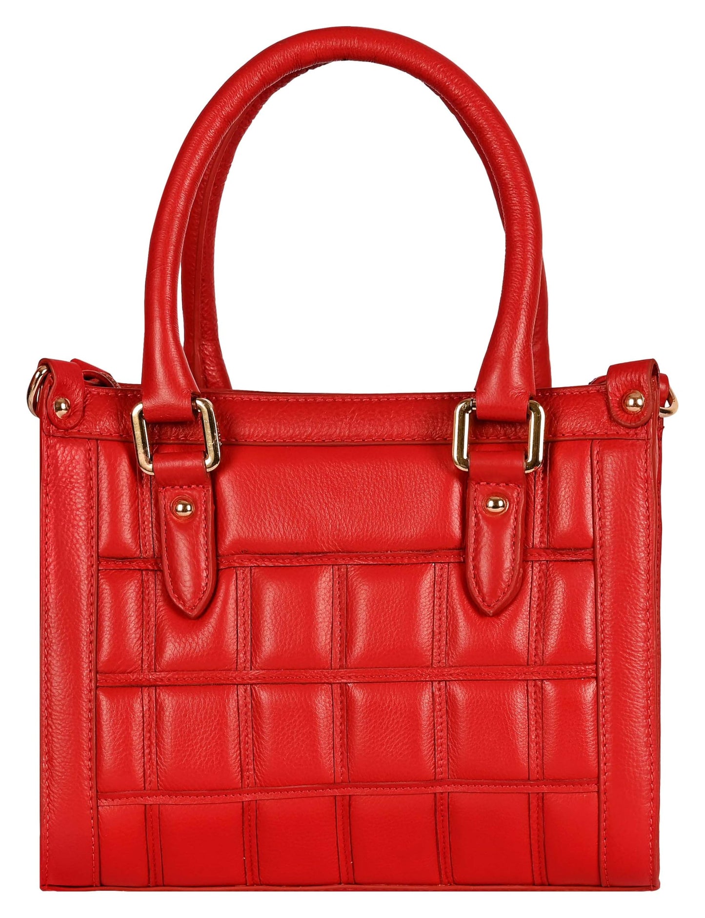 eske Viviana Leather Handbag for Women | Genuine Cosmos Leather Shoulder Bag | Detachable Sling Strap | Zip & Slip Pockets | Adjustable Crossbody Tote for Daily, Office & Casual Use