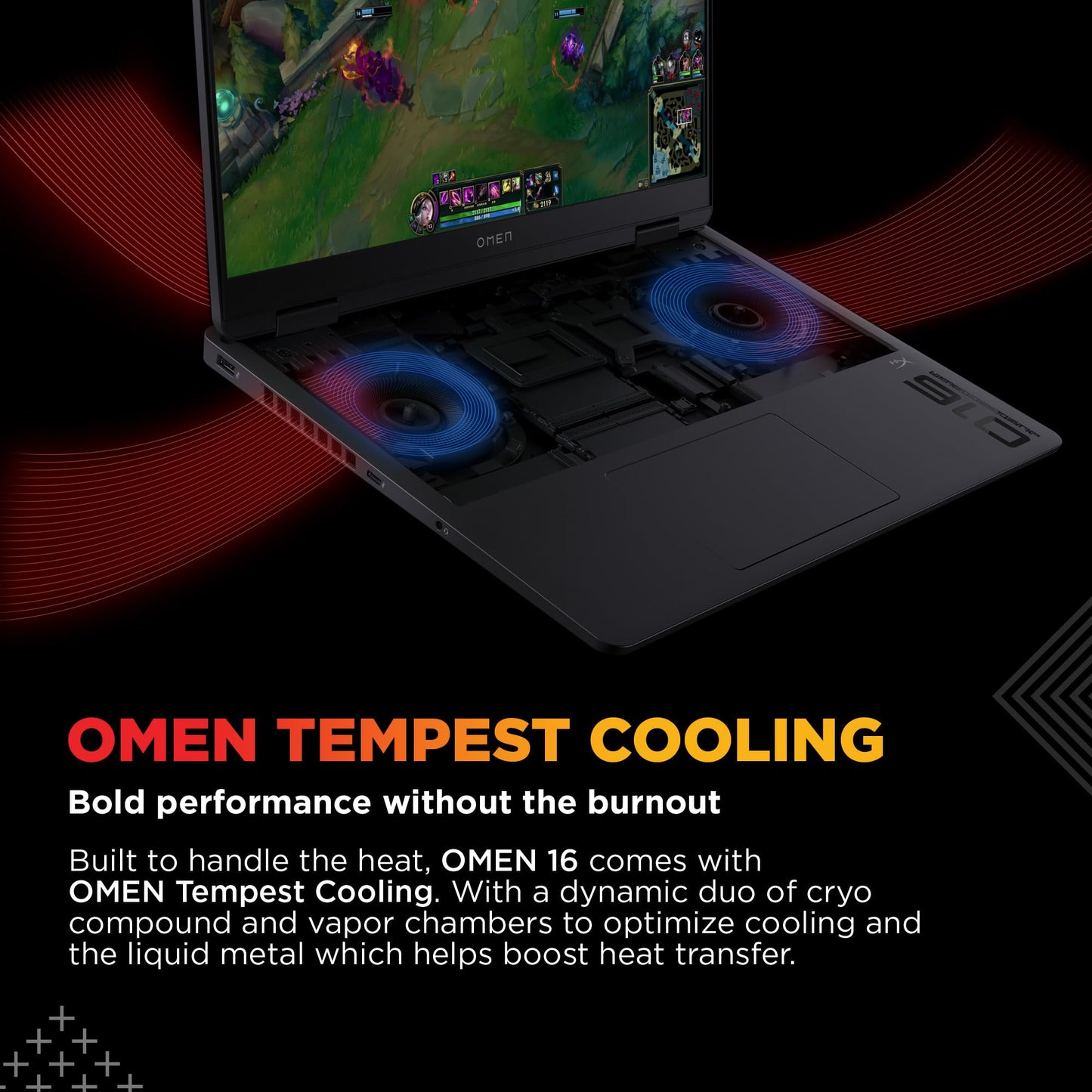 HP Omen, AMD Ryzen 9 8940HX, 8GB RTX 5060, 24GB DDR5(Upgradeable) 1TB SSD, 165Hz, 2k WUXGA, 3ms, 400 nits, 16''/40.6cm, Win11, M365* Office24, Black, 2.44kg, ap0181AX, Omen AI, RGB, AI Gaming Laptop
