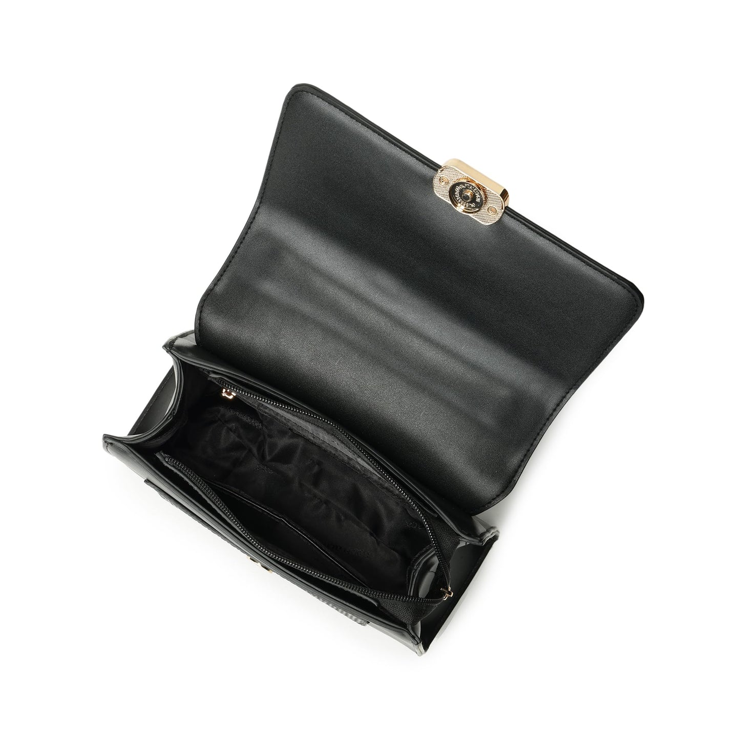Fastrack ModLock Satchel | Women’s Faux-Leather Satchel | Dual Carry Options, Spacious Main Compartment & Quilted Front Pocket