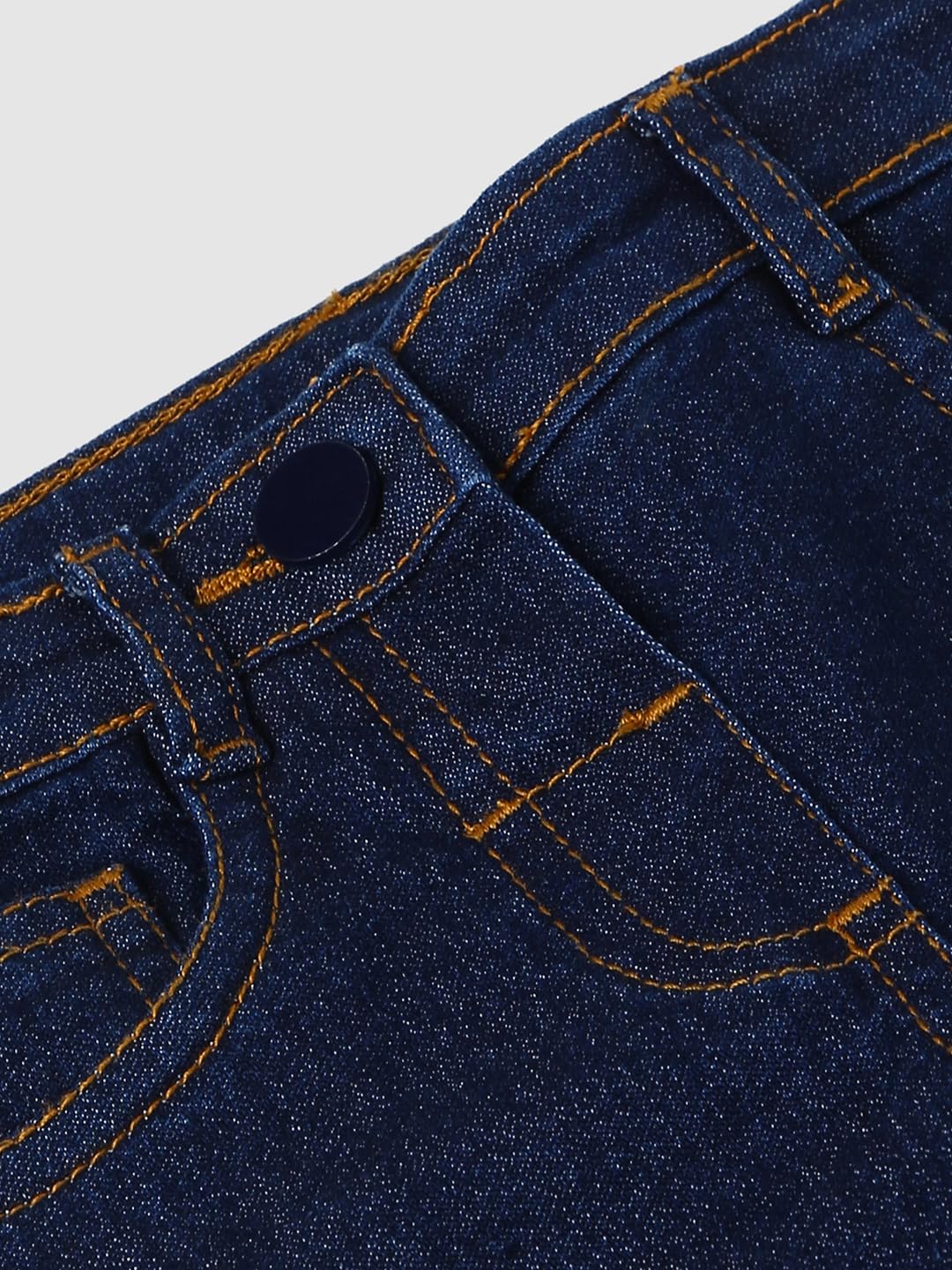 Max Girls Slim Fit Solid Jeans (P23ABD51DARK Blue)_18-24M