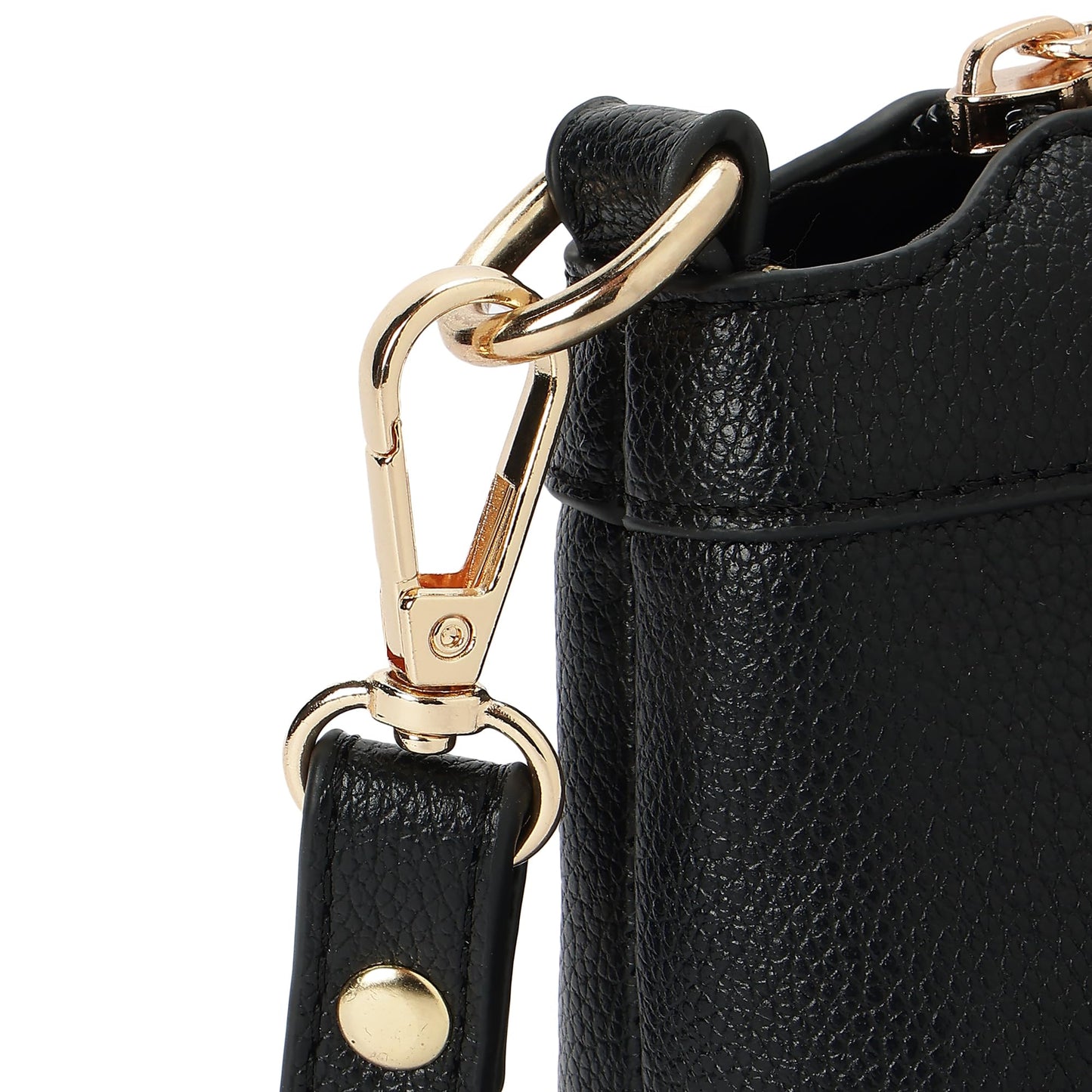 Fastrack Off Duty Sling Bag for Women | Small Size with Top Zip Closure, Detachable & Adjustable Sling Belt & Inner Access Pockets | Trendy Everyday Sling Bag