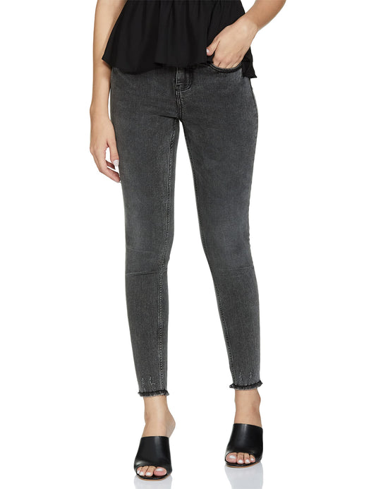 VERO MODA Women Regular Fit Jeans(258088601_Black_27)