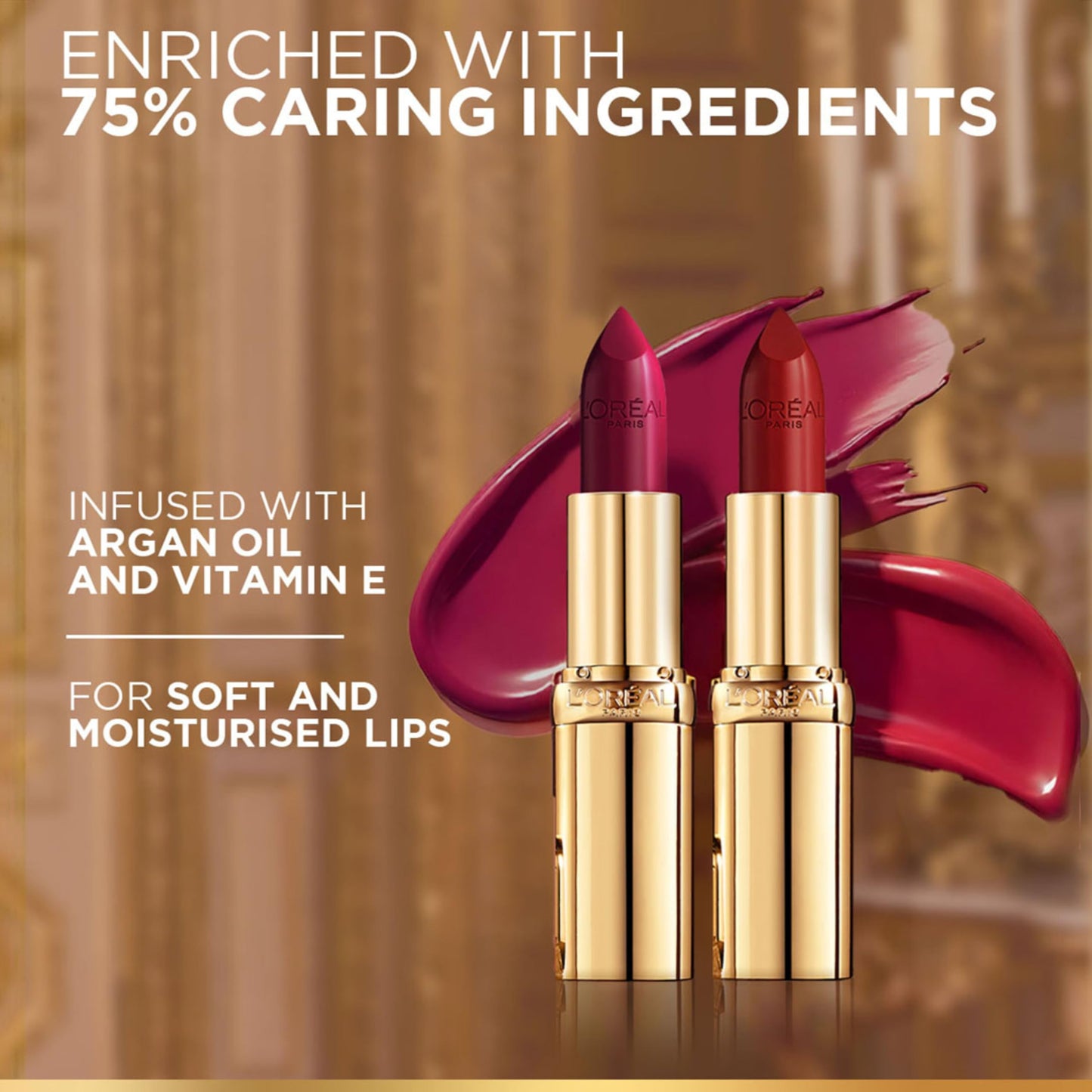 L'OREAL PARIS Color Riche Satin Lipstick- 601 Worth It, 4 Gm