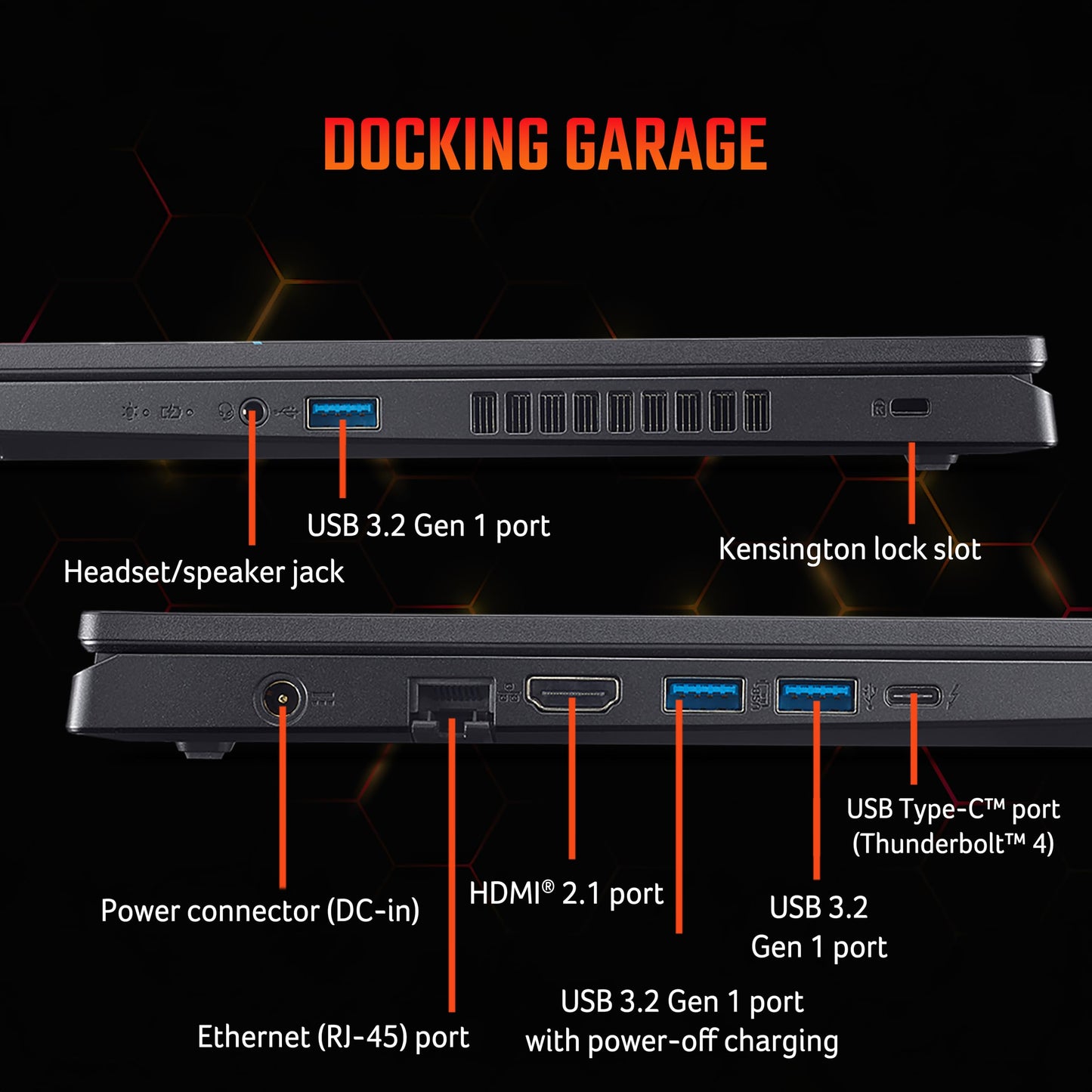 Acer Nitro V 15, Intel core i7-13th Gen 13620H,NVIDIA GeForce RTX - 5050 8GB, 16 GB/512 GB,Full HD IPS,15.6"/39.62 cm,165 Hz, Win 11 Home, Obsidian Black, 2.113 kg, ANV15-52, Amber KB,Gaming Laptop